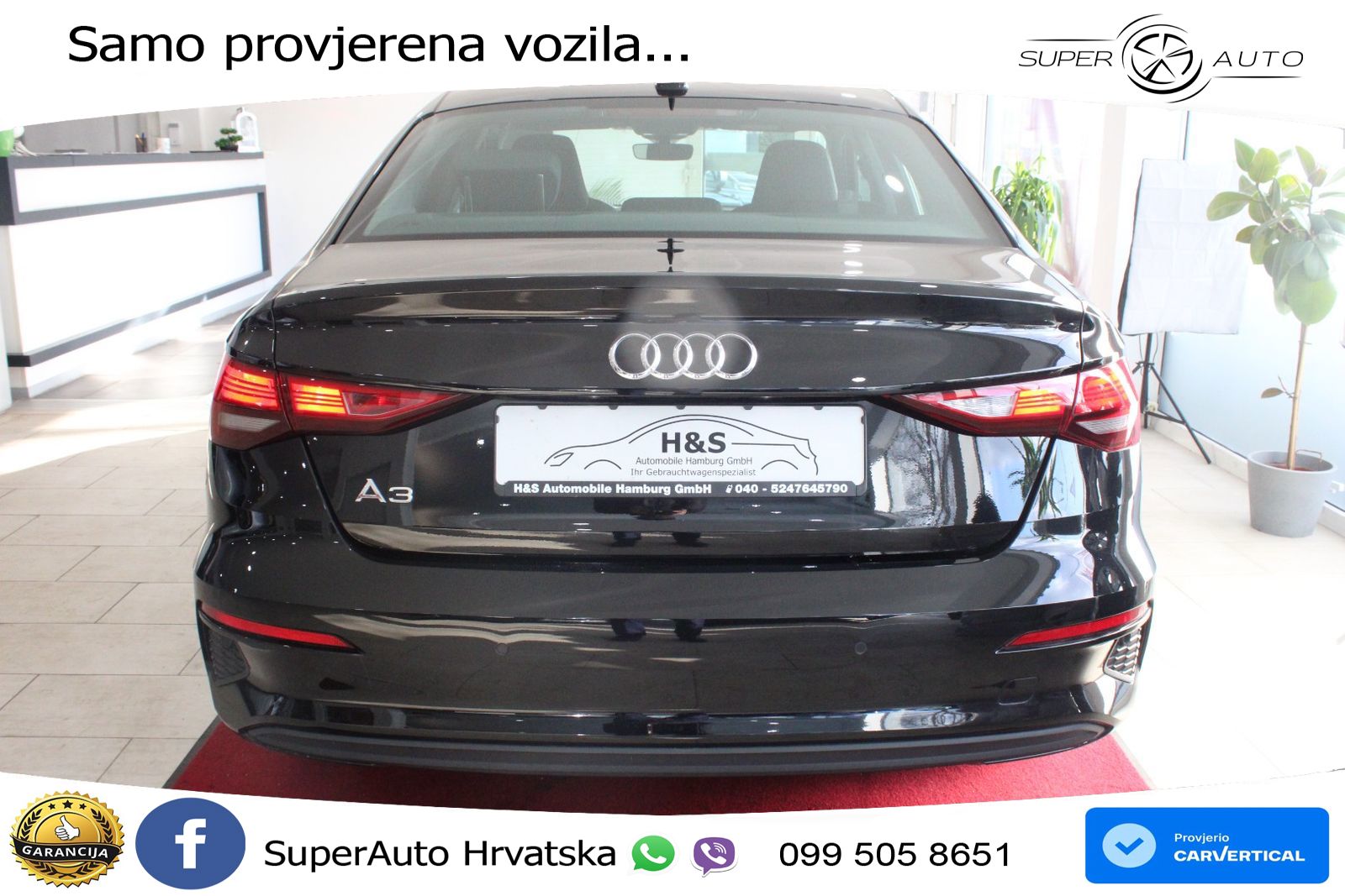 Audi A3 Limuzina 35 TFSI (150 KS) S tronic LED+GR SJED+ACC
