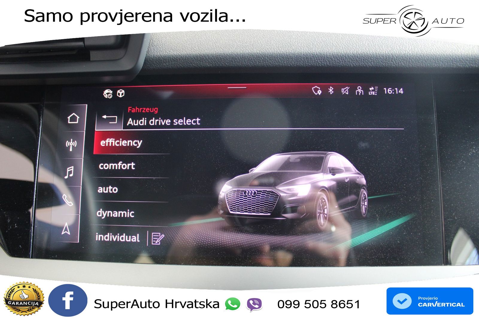Audi A3 Limuzina 35 TFSI (150 KS) S tronic LED+GR SJED+ACC