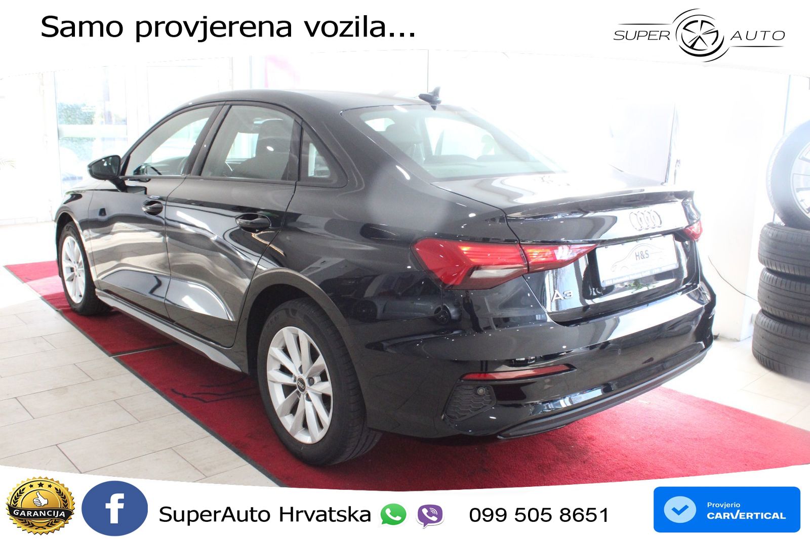 Audi A3 Limuzina 35 TFSI (150 KS) S tronic LED+GR SJED+ACC