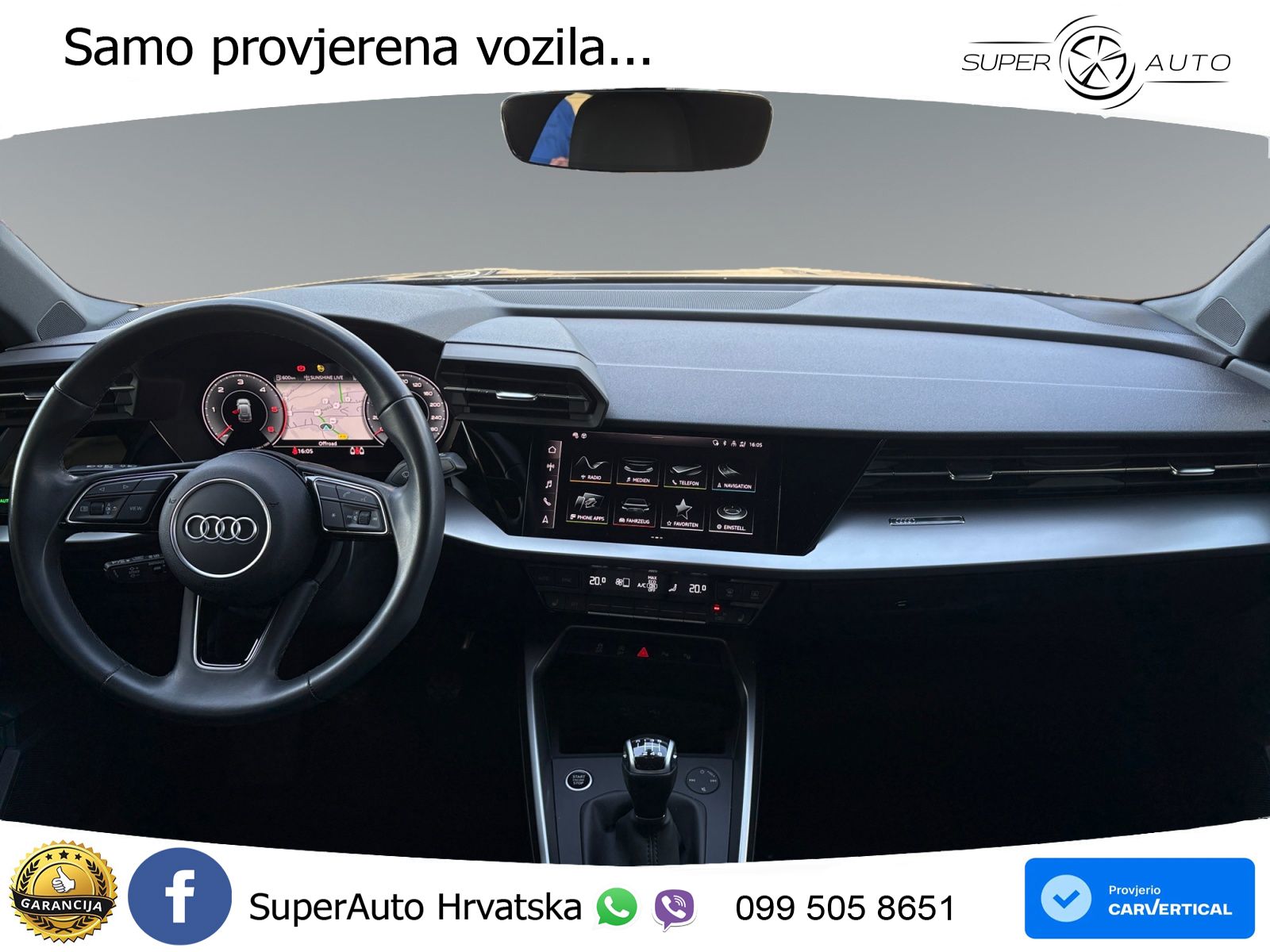Audi A3 30 TDI (116 KS) LED+GR SJED+ACC