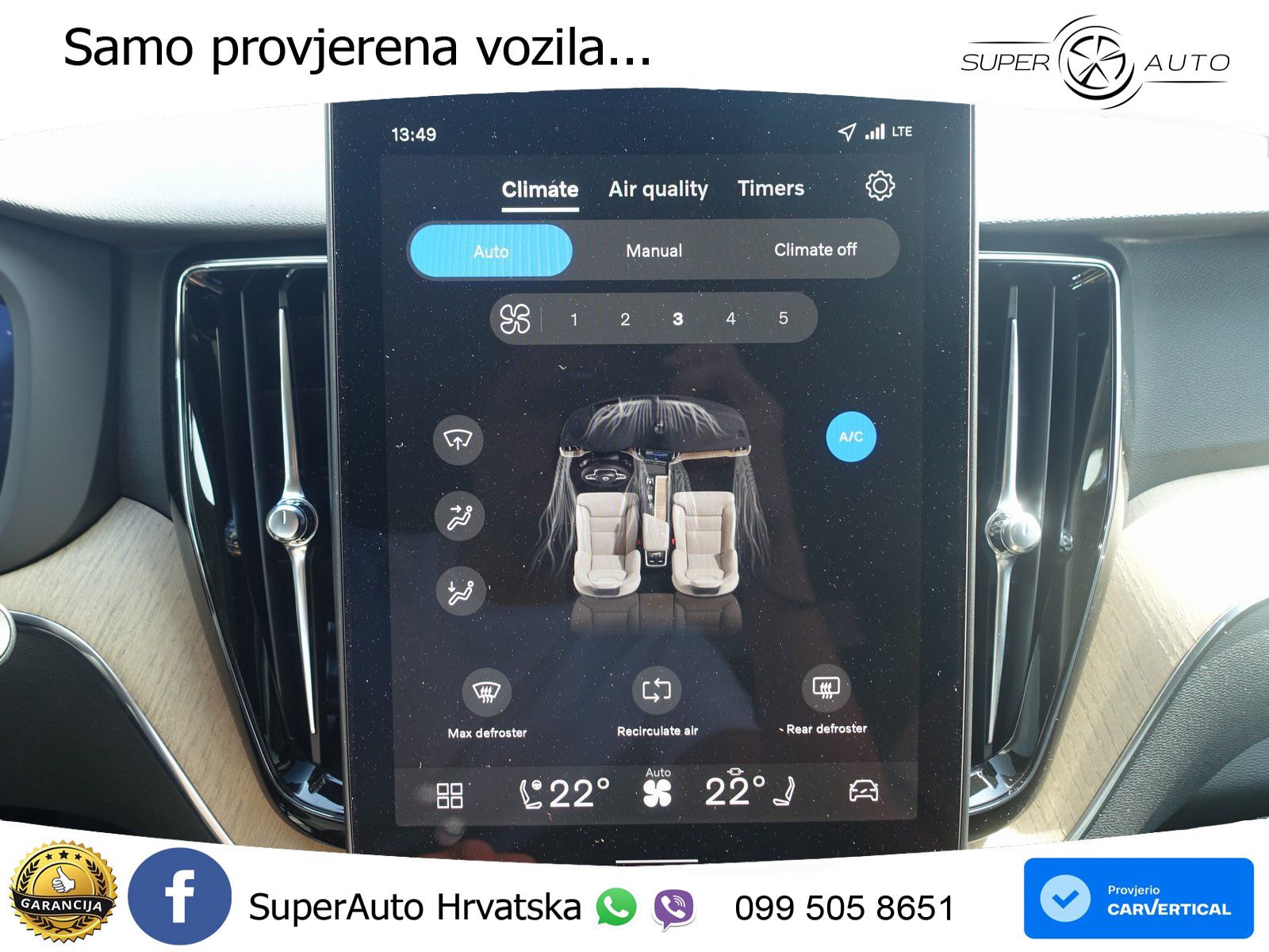 Volvo XC60 T8 AWD Geartronic LED+GR SJED+ACC