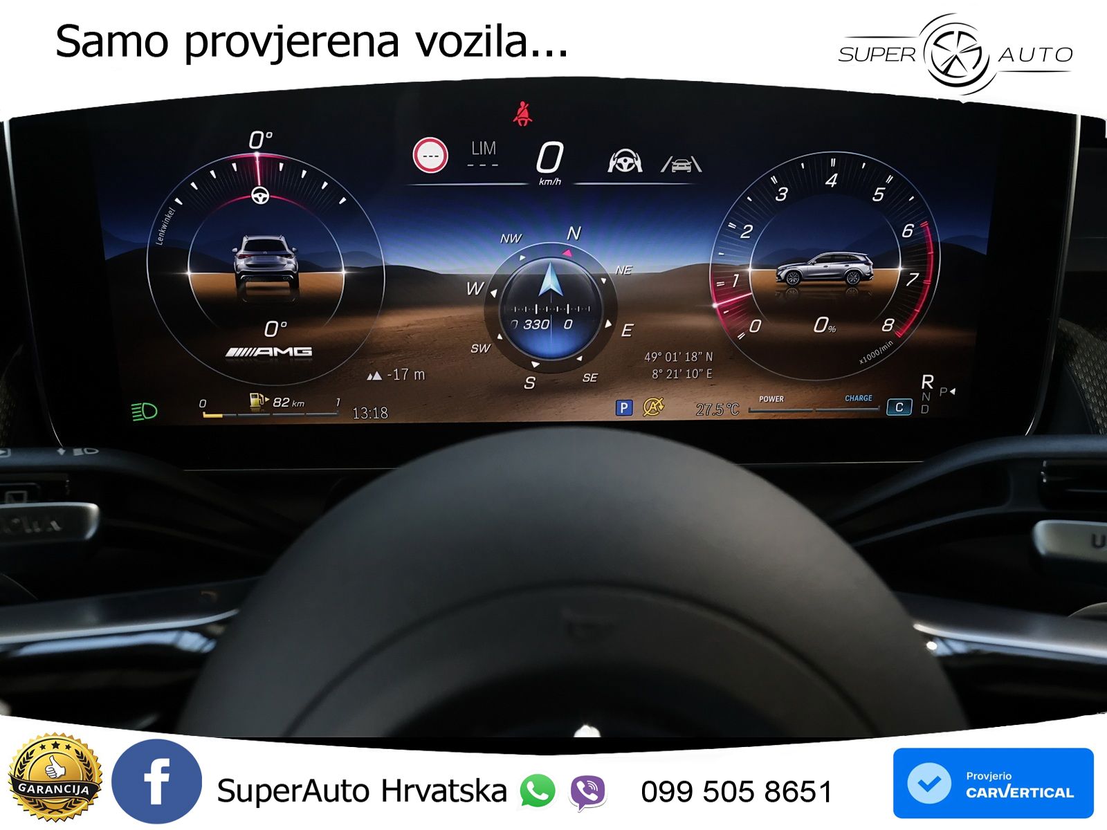 Mercedes AMG GLC 53 (449 KS) 4MATIC+ AMG SPEEDSHIFT TCT 9G ACC+HEAD+GR SJED+360+PANO