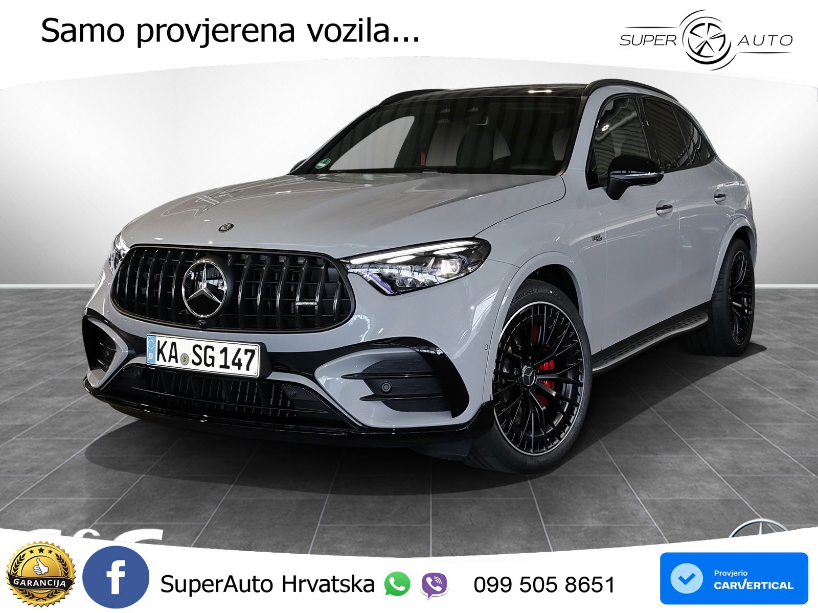 Mercedes AMG GLC 53 (449 KS) 4MATIC+ AMG SPEEDSHIFT TCT 9G ACC+HEAD+GR SJED+360+PANO