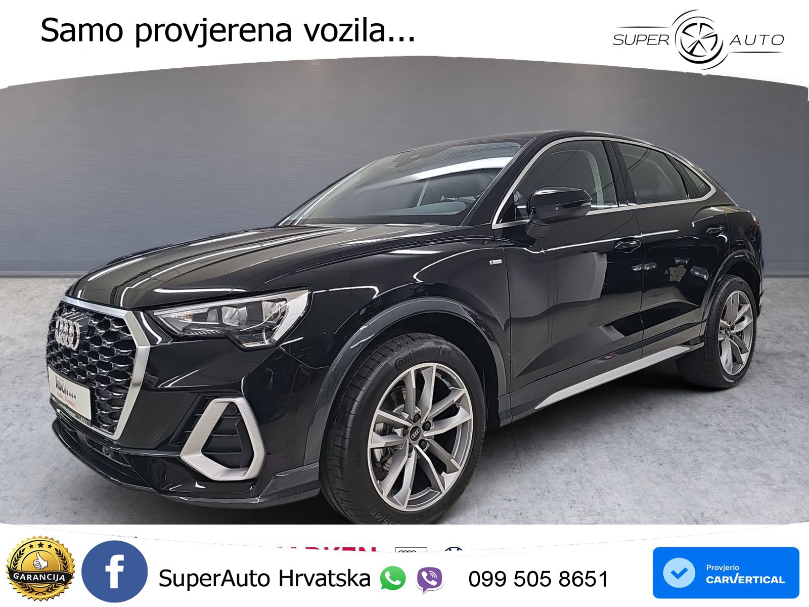 Audi Q3 II Sportback 35 TFSI (150 KS) S tronic S line