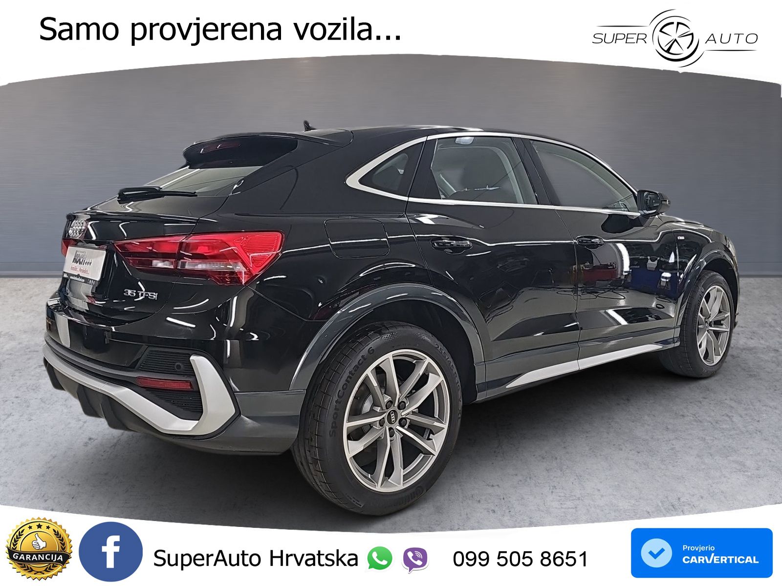 Audi Q3 II Sportback 35 TFSI (150 KS) S tronic S line