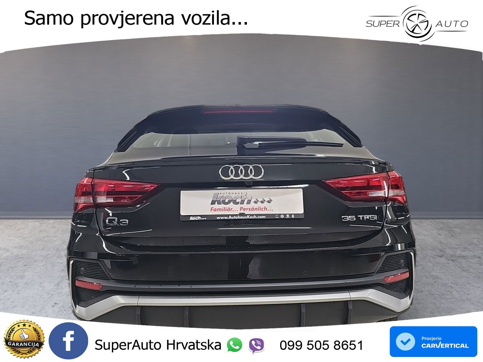 Audi Q3 II Sportback 35 TFSI (150 KS) S tronic S line