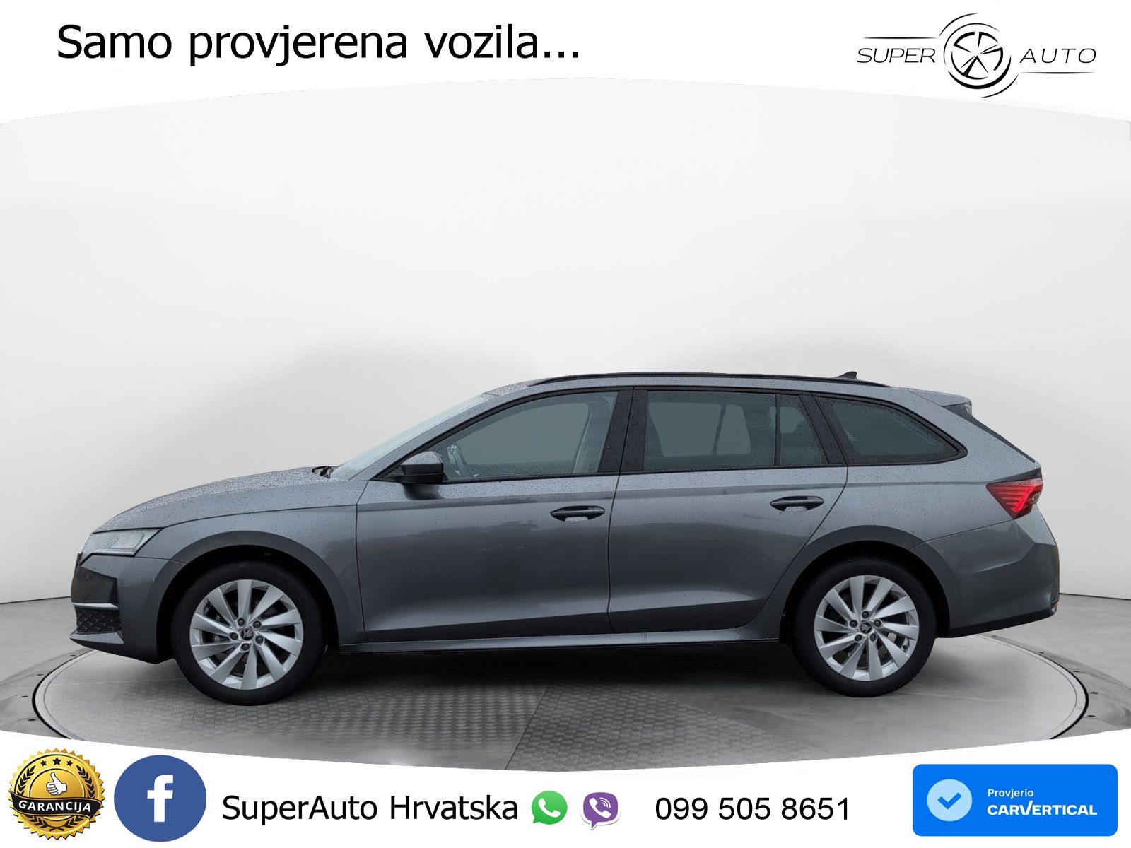 Škoda Octavia Combi 2.0 TDI (150 KS) DSG Selection LED+GR SJED+ACC