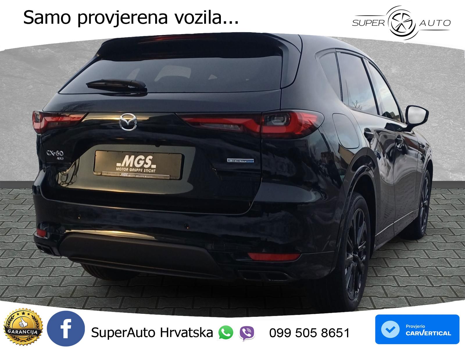 Mazda CX-60 2.5 e-Skyactiv (328 KS) AWD Automatic LED+GR SJED+ACC