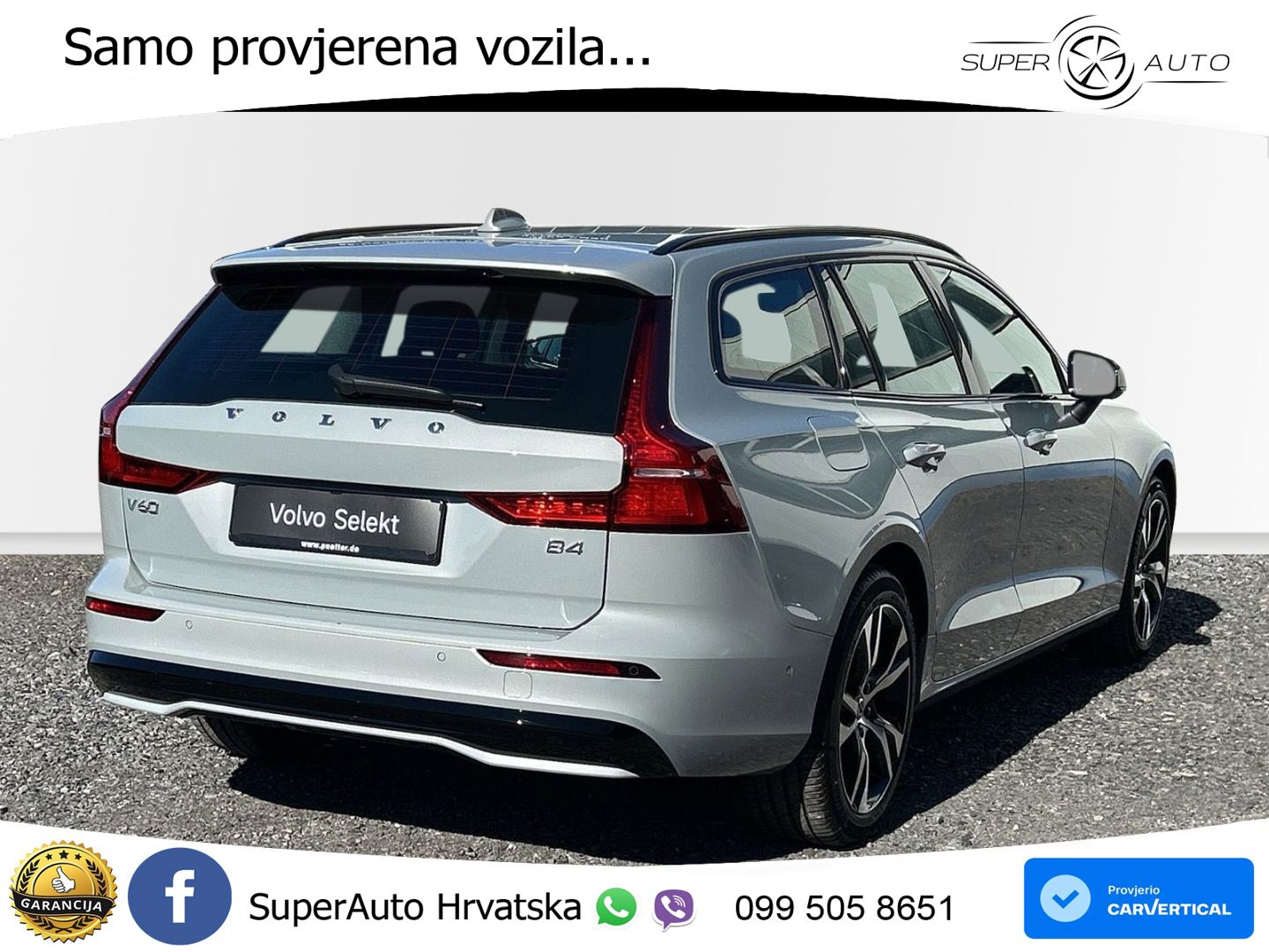 Volvo V60 2.0 B4 Benzin DCT LED+GR SJED+ACC