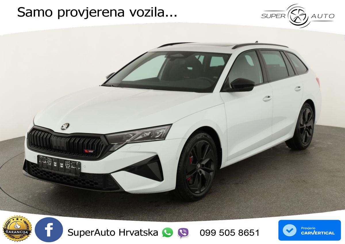 Škoda Octavia Combi RS 2.0 TSI (265 KS) DSG LED+GR SJED+ACC