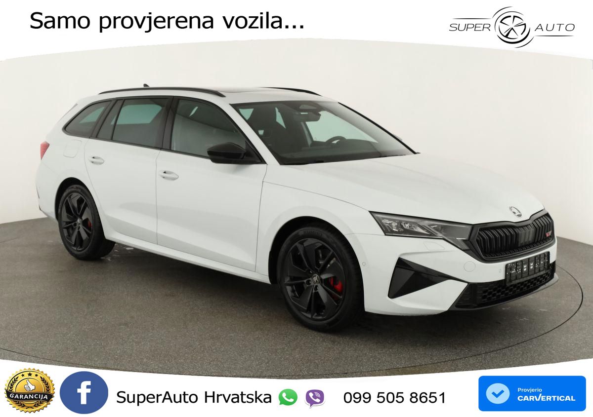 Škoda Octavia Combi RS 2.0 TSI (265 KS) DSG LED+GR SJED+ACC
