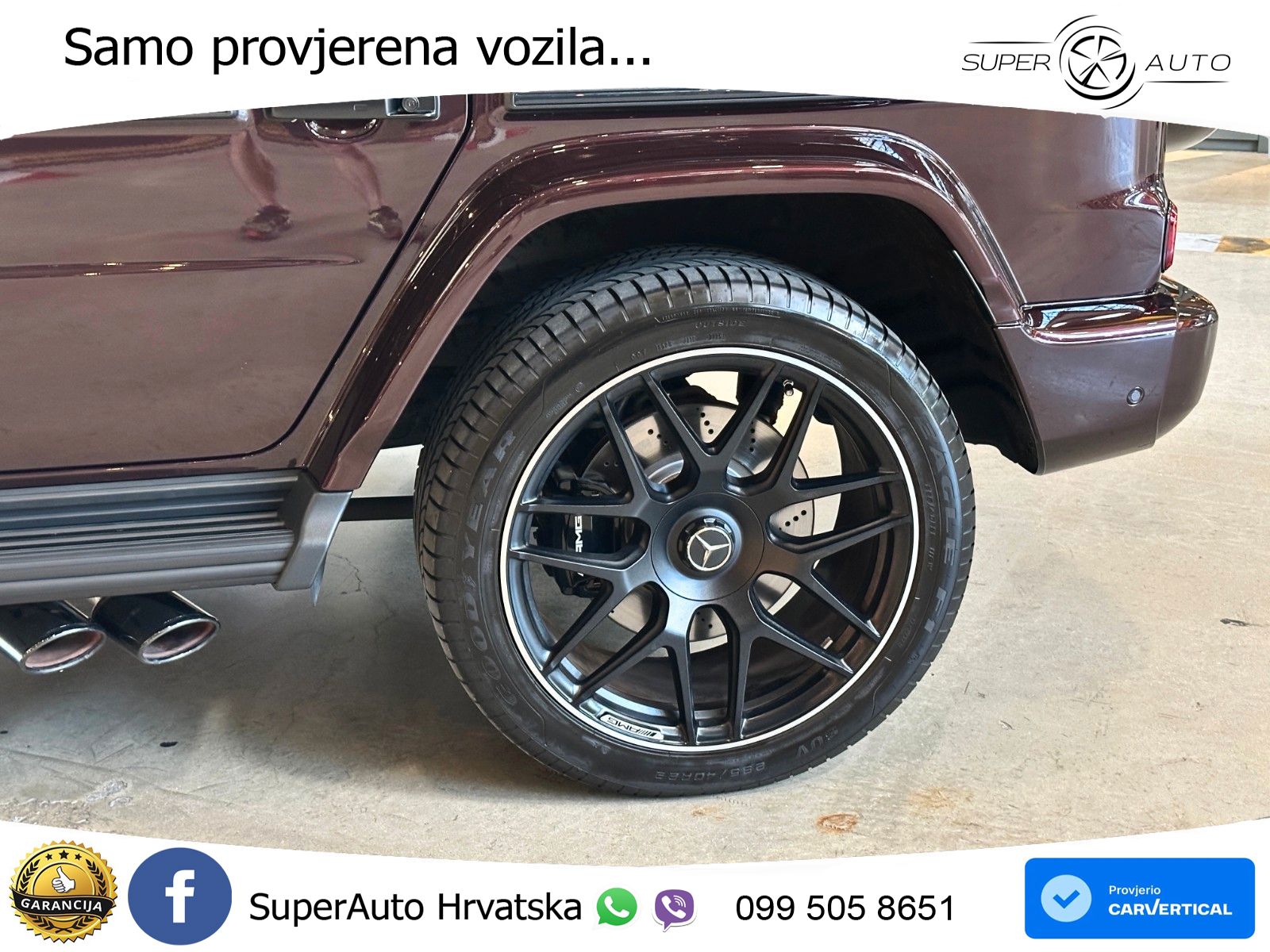 Mercedes AMG G 63 Long V8 (585 KS) 4MATIC 9G-TRONIC AMG SPEEDSHIFT TCT Superior LED+GR SJED+ACC