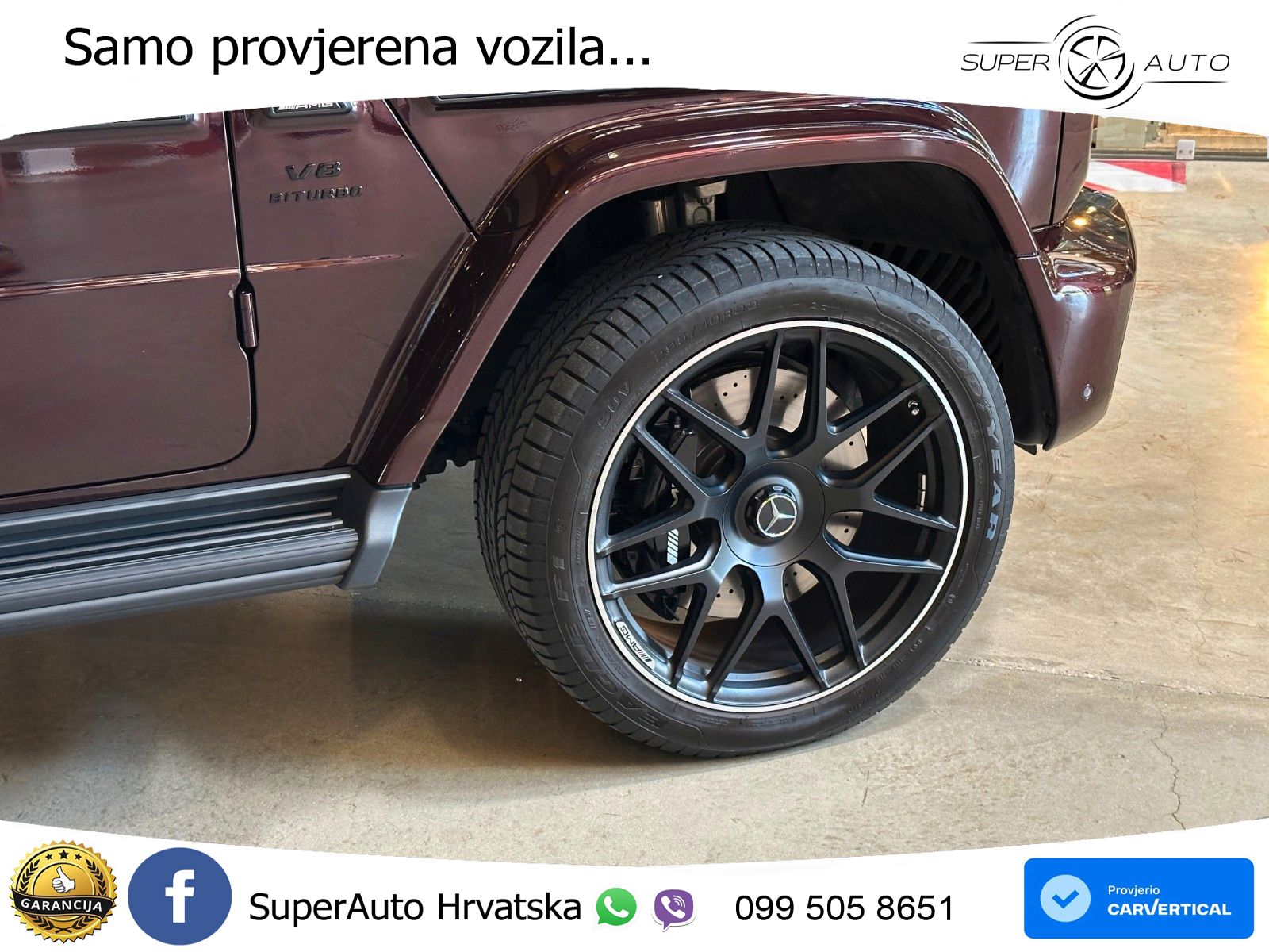 Mercedes AMG G 63 Long V8 (585 KS) 4MATIC 9G-TRONIC AMG SPEEDSHIFT TCT Superior LED+GR SJED+ACC