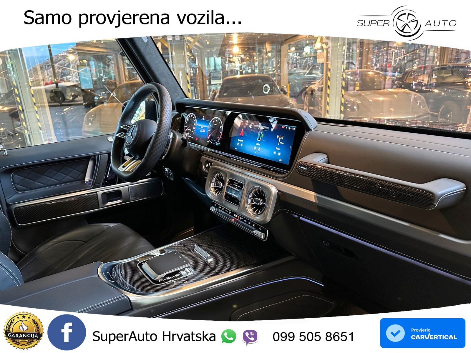 Mercedes AMG G 63 Long V8 (585 KS) 4MATIC 9G-TRONIC AMG SPEEDSHIFT TCT Superior LED+GR SJED+ACC