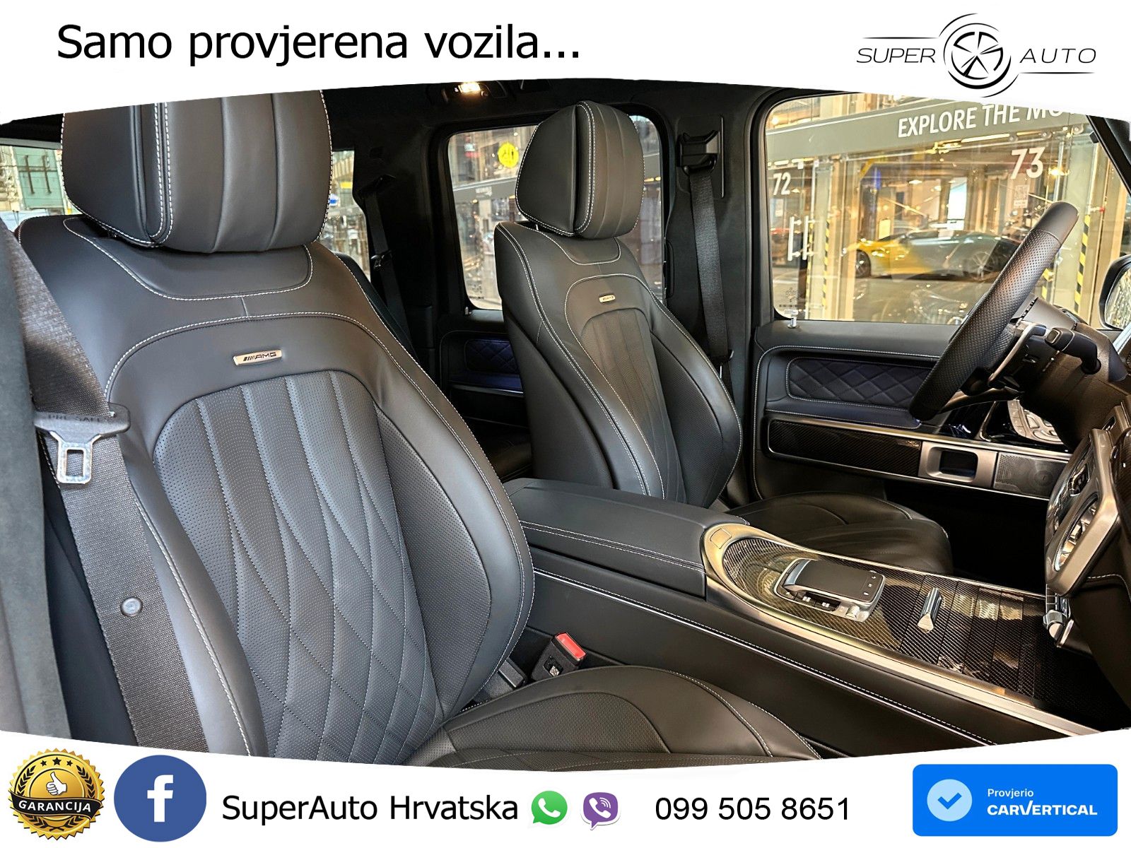 Mercedes AMG G 63 Long V8 (585 KS) 4MATIC 9G-TRONIC AMG SPEEDSHIFT TCT Superior LED+GR SJED+ACC