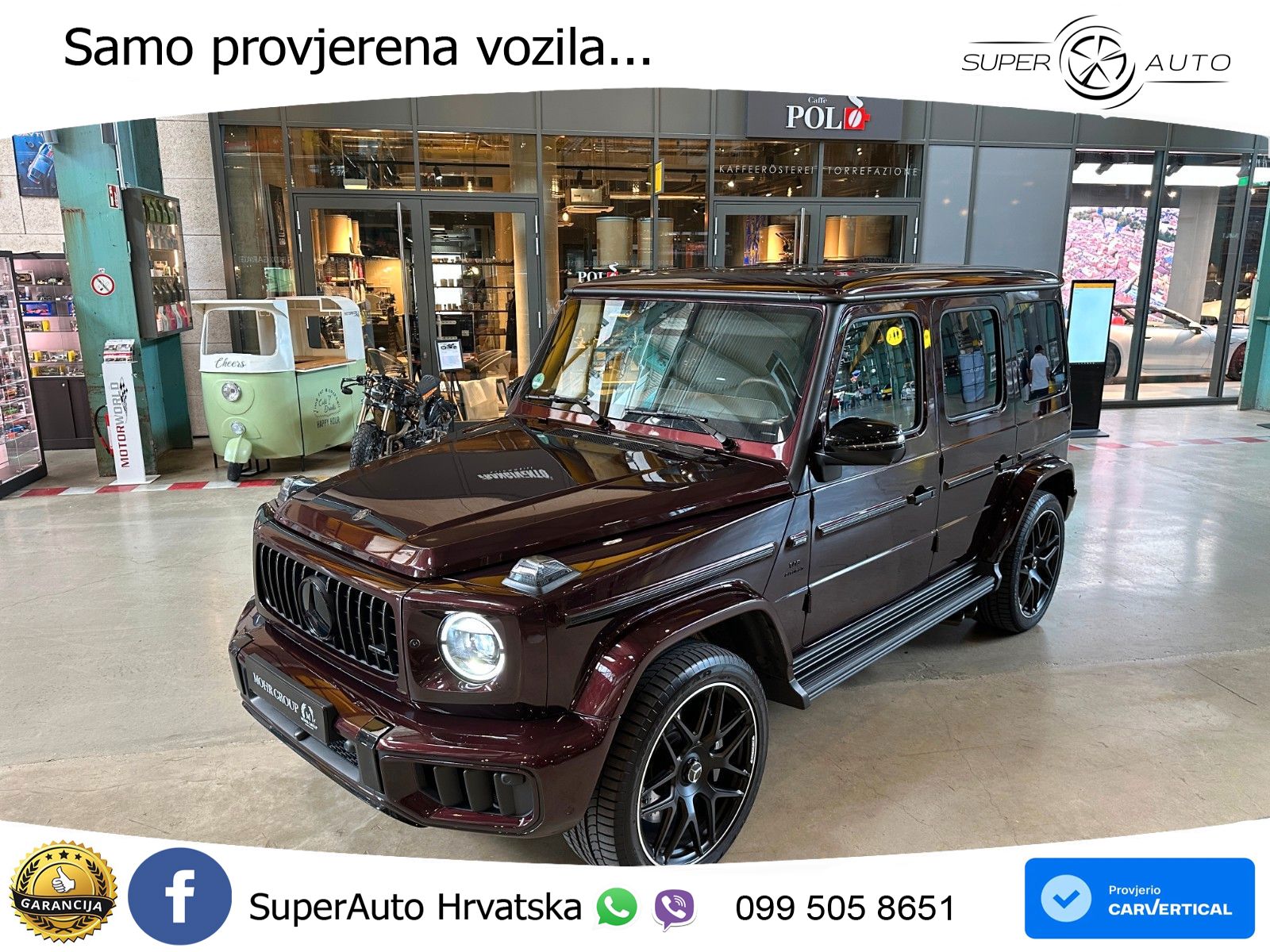 Mercedes AMG G 63 Long V8 (585 KS) 4MATIC 9G-TRONIC AMG SPEEDSHIFT TCT Superior LED+GR SJED+ACC