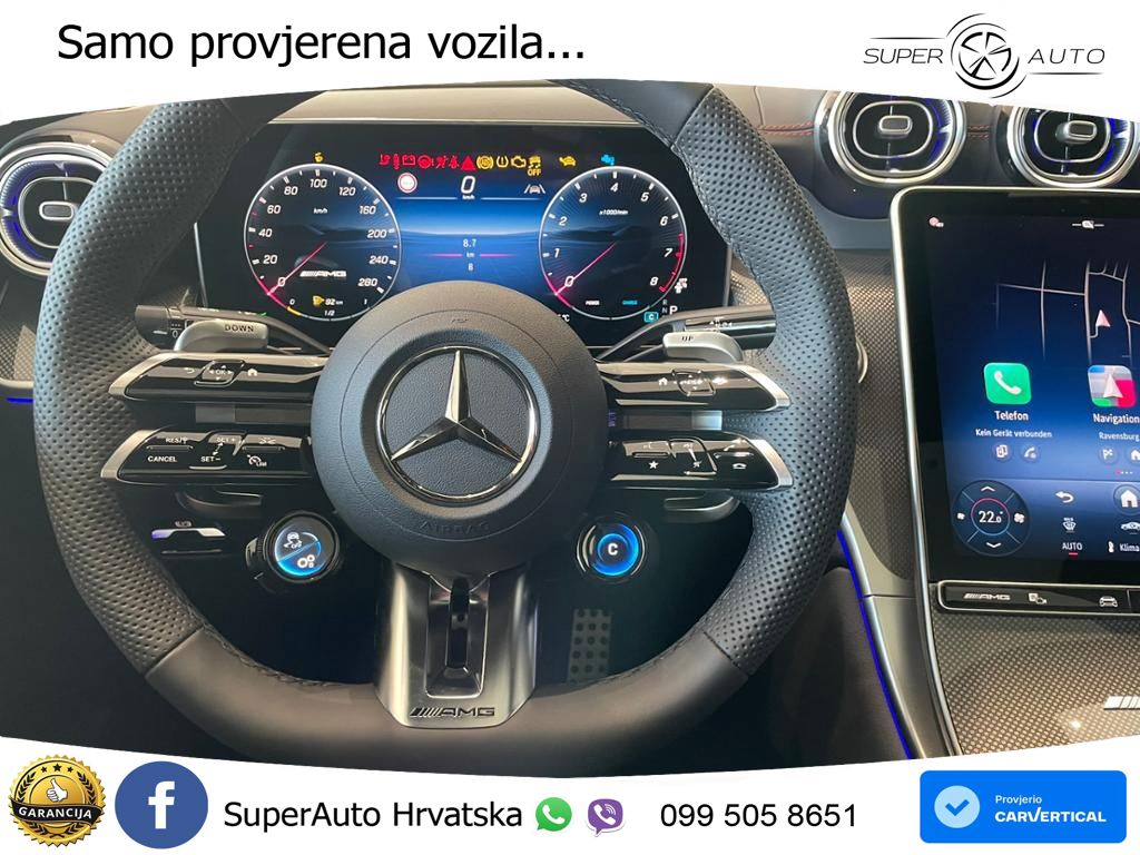 Mercedes AMG GLC 53 (449 KS) 4MATIC+ AMG SPEEDSHIFT TCT 9G ACC+GR SJED+360+PANO