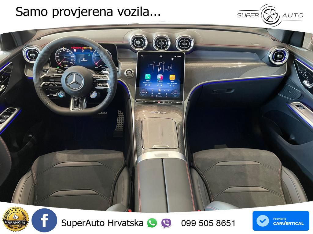 Mercedes AMG GLC 53 (449 KS) 4MATIC+ AMG SPEEDSHIFT TCT 9G ACC+GR SJED+360+PANO