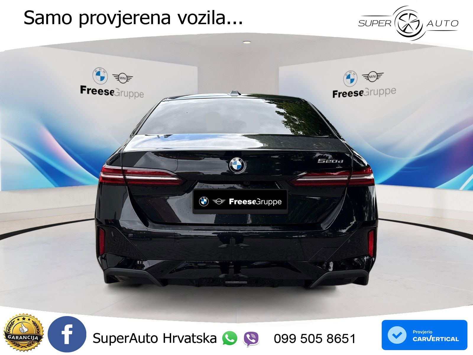 BMW 520d (197 KS) Steptronic LED+GR SJED+ACC
