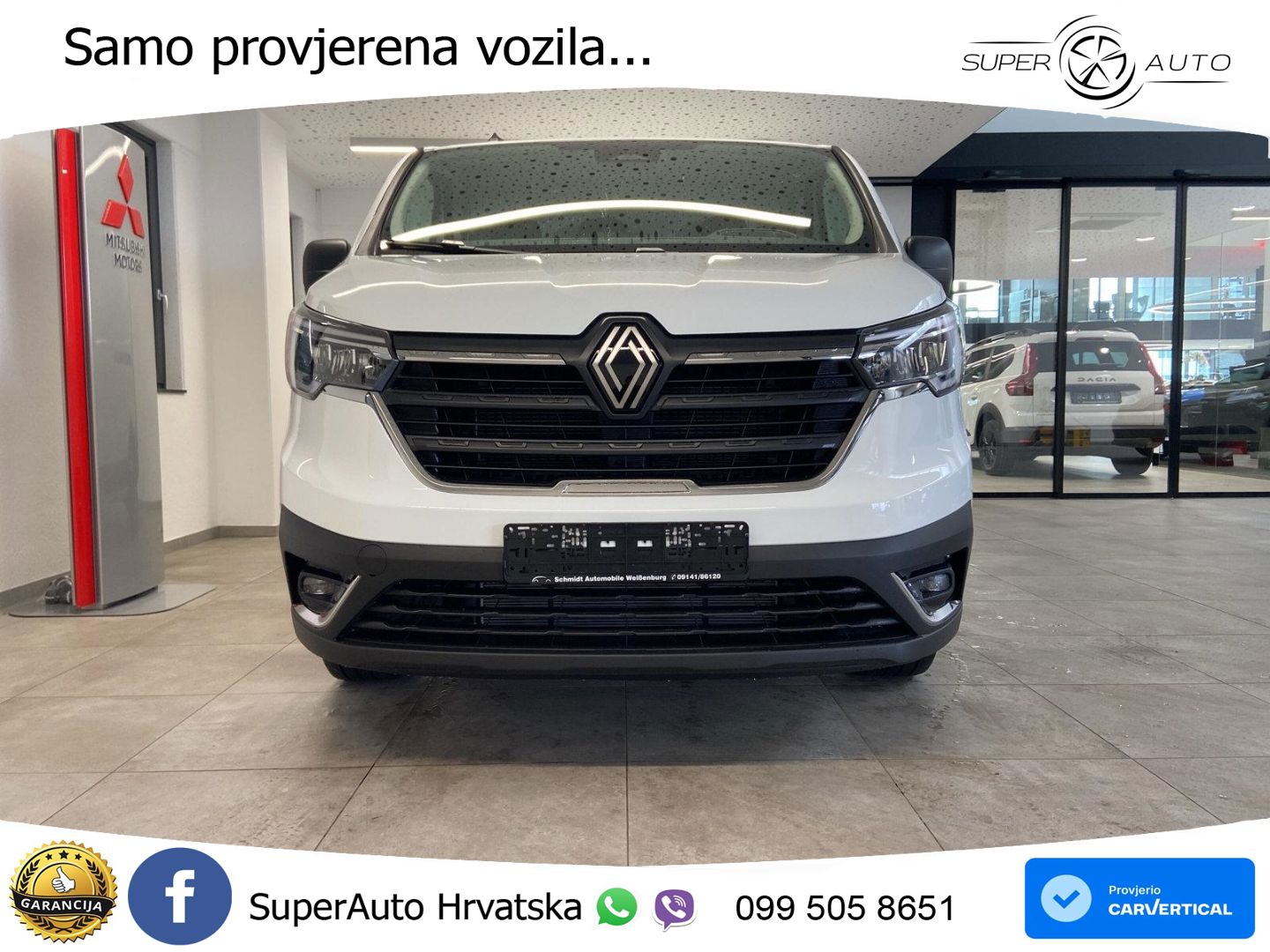 Renault Trafic Kasten 2.0 dCi150 EAG9 L2H1 AT PDC Kamera 150 KS