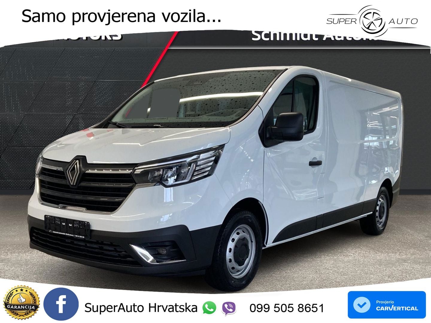 Renault Trafic Kasten 2.0 dCi150 EAG9 L2H1 AT PDC Kamera 150 KS