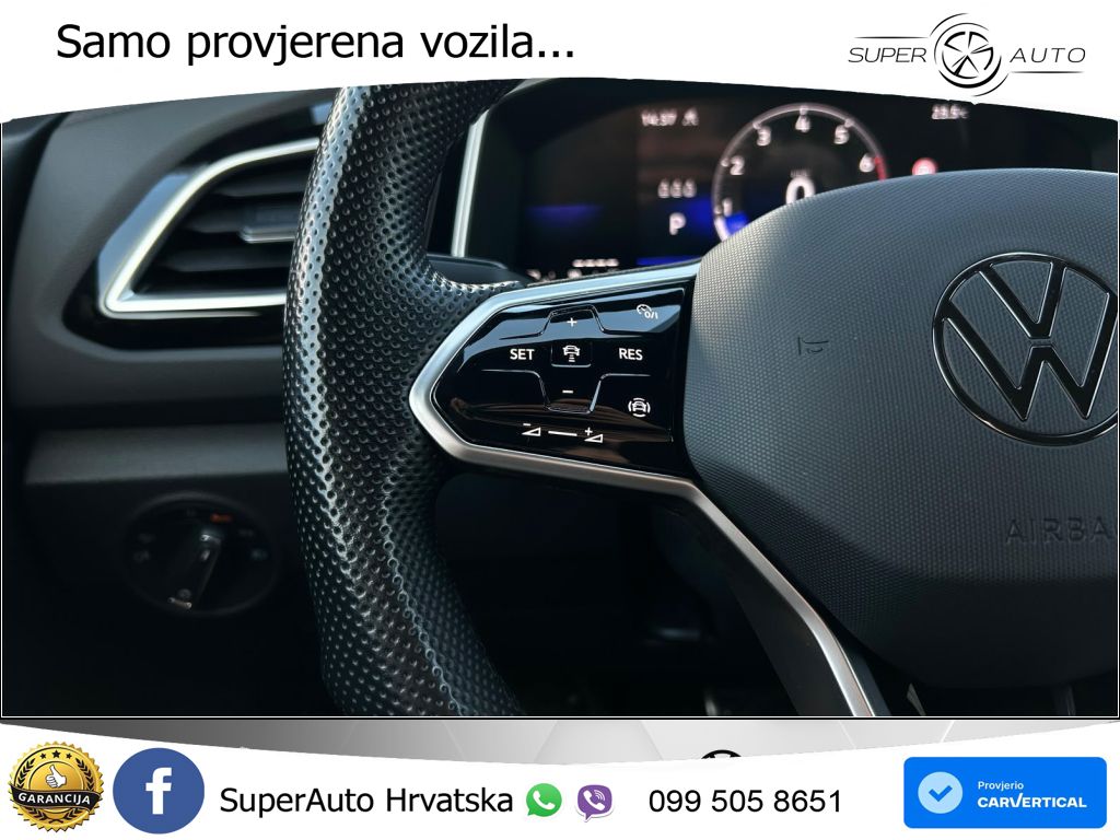 Volkswagen T-Roc 2.0 TSI (190 KS) 4M DSG R-Line LED+GR SJED+ACC