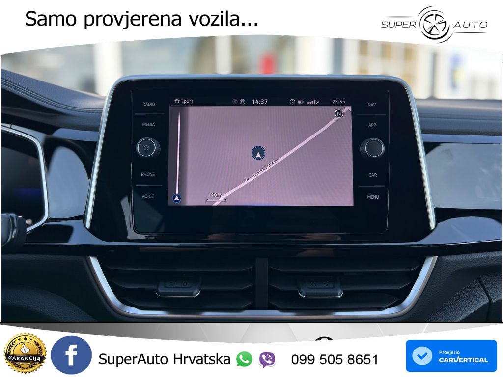 Volkswagen T-Roc 2.0 TSI (190 KS) 4M DSG R-Line LED+GR SJED+ACC