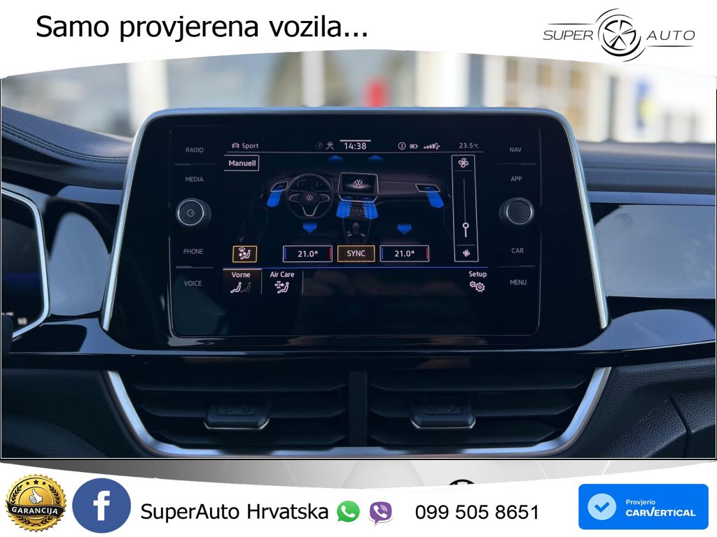 Volkswagen T-Roc 2.0 TSI (190 KS) 4M DSG R-Line LED+GR SJED+ACC