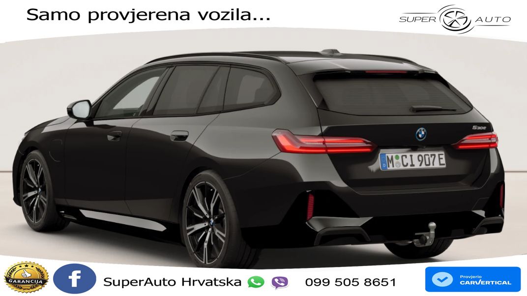 BMW 530e Touring (299 KS) xDrive Steptronic M Sport ZRAČNI+ACC+GR SJED+KAM
