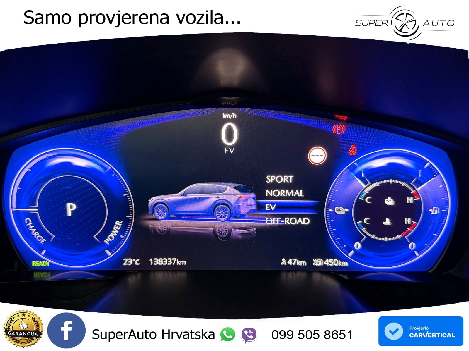 Mazda CX-60 2.5 e-Skyactiv (328 KS) AWD Automatic MATRIX+GR SJED+KAM