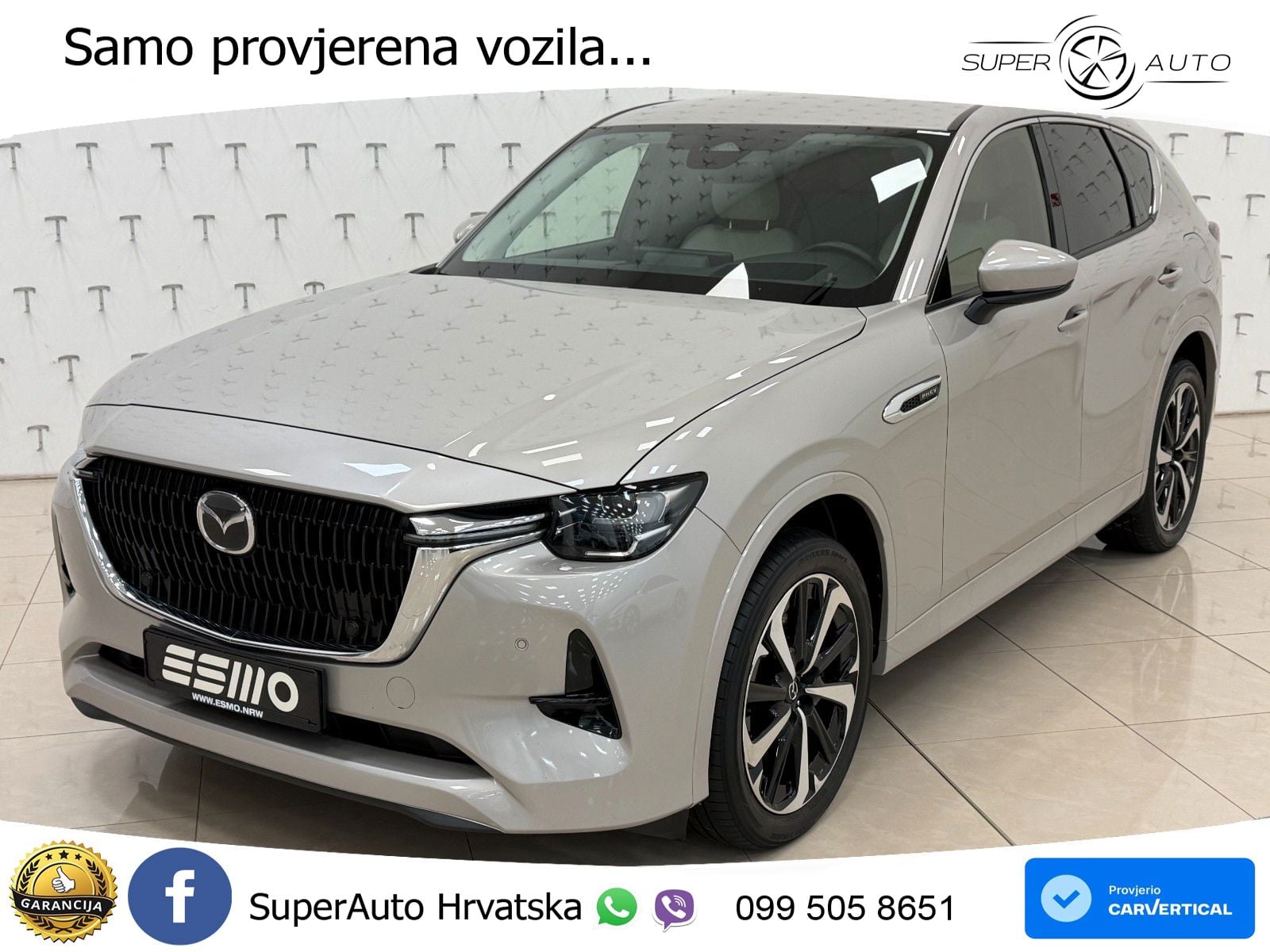 Mazda CX-60 2.5 e-Skyactiv (328 KS) AWD Automatic MATRIX+GR SJED+KAM