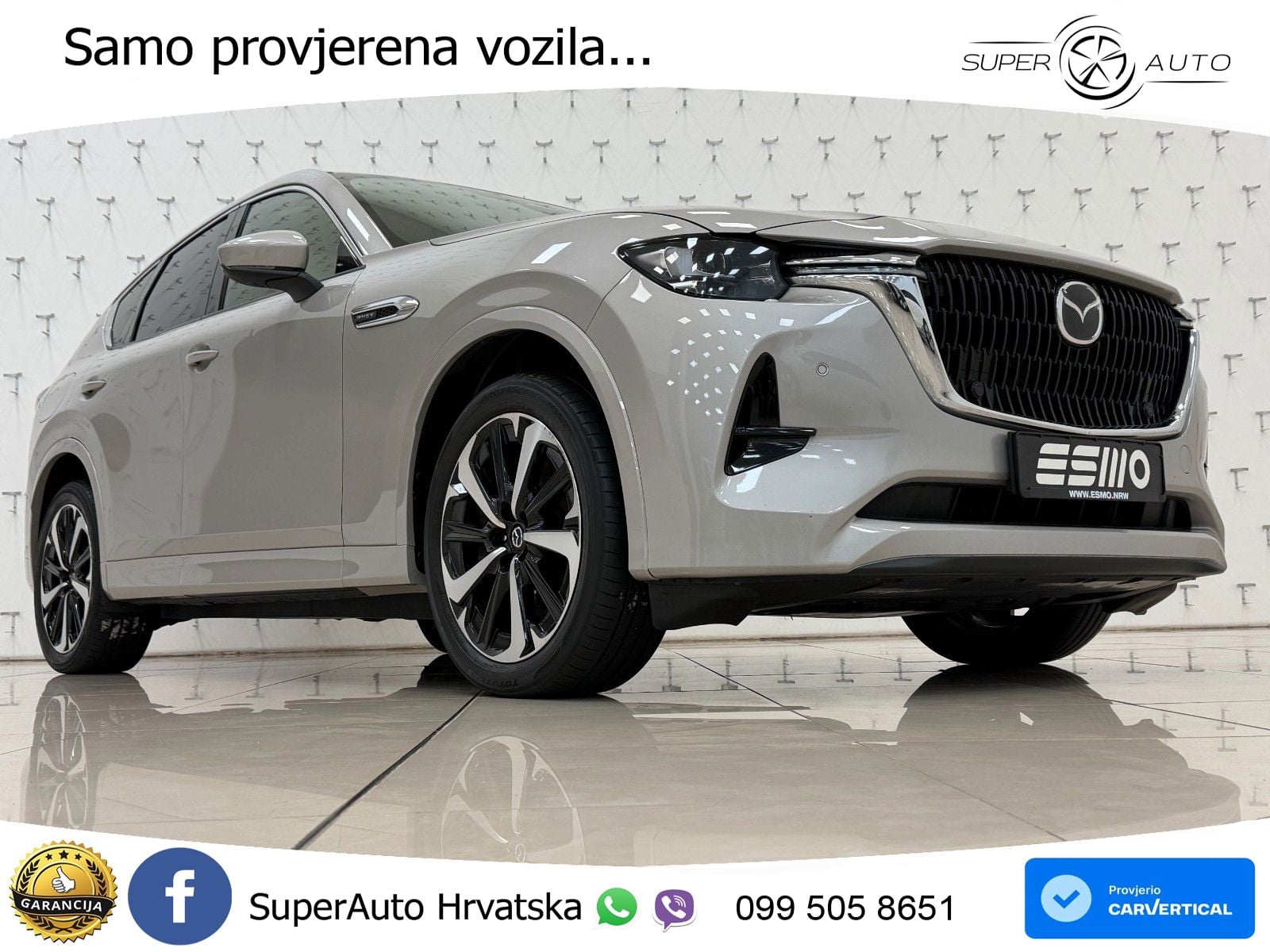 Mazda CX-60 2.5 e-Skyactiv (328 KS) AWD Automatic MATRIX+GR SJED+KAM