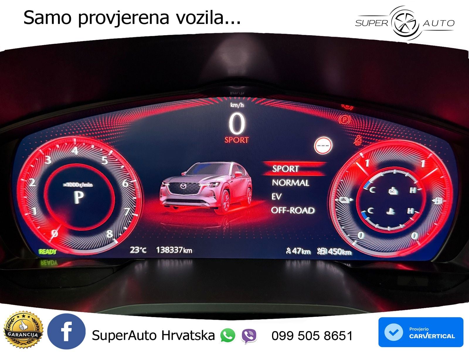 Mazda CX-60 2.5 e-Skyactiv (328 KS) AWD Automatic MATRIX+GR SJED+KAM