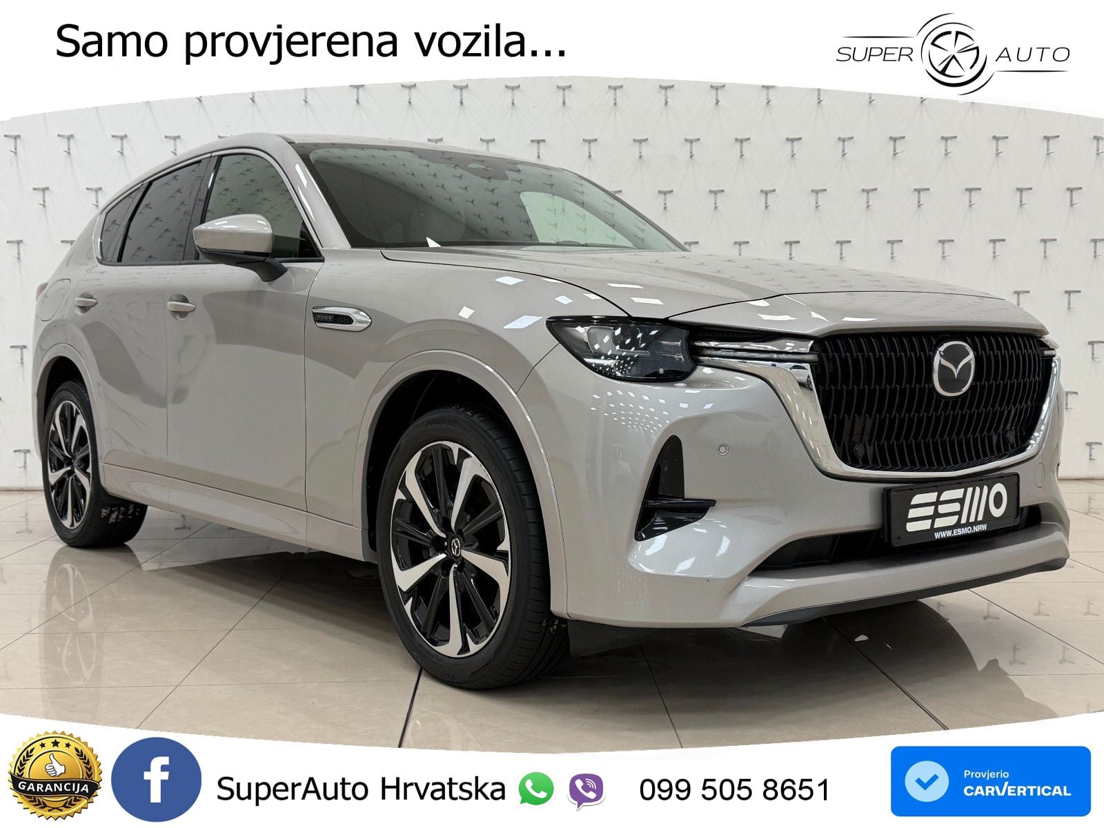 Mazda CX-60 2.5 e-Skyactiv (328 KS) AWD Automatic MATRIX+GR SJED+KAM