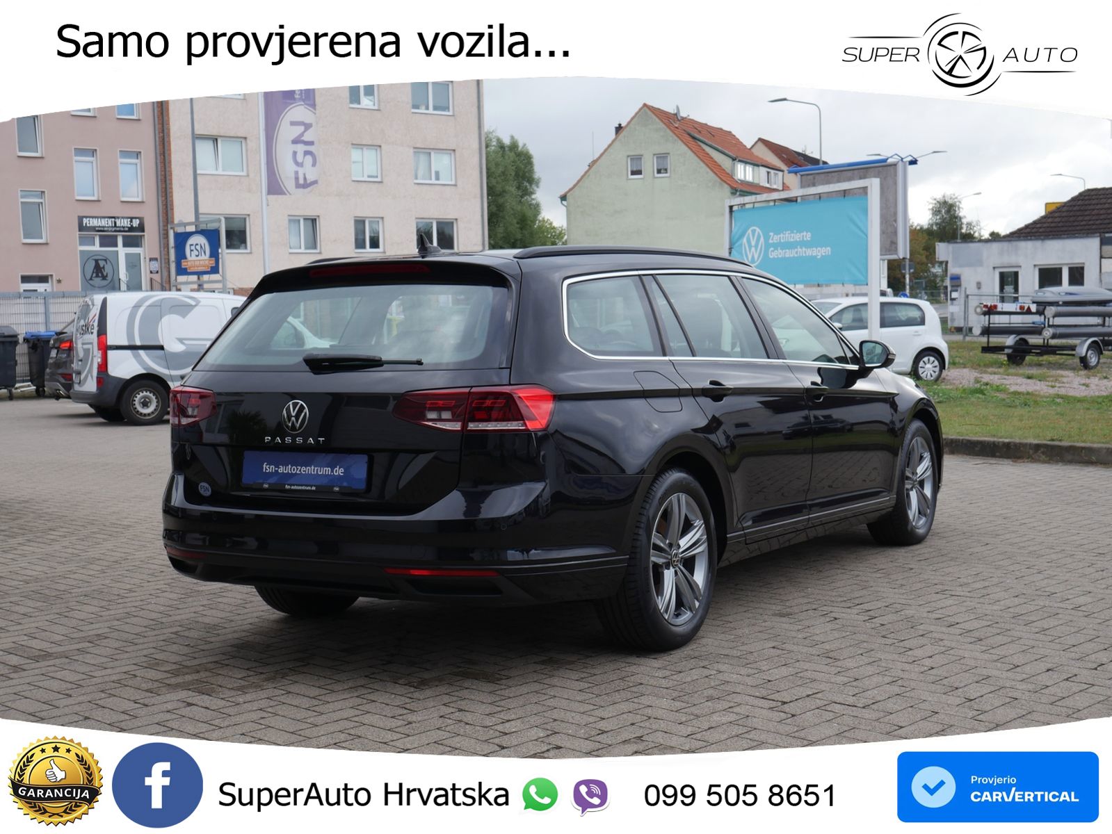 Volkswagen Passat Variant 2.0 TDI (150 KS) DSG Business LED+GR SJED+ACC