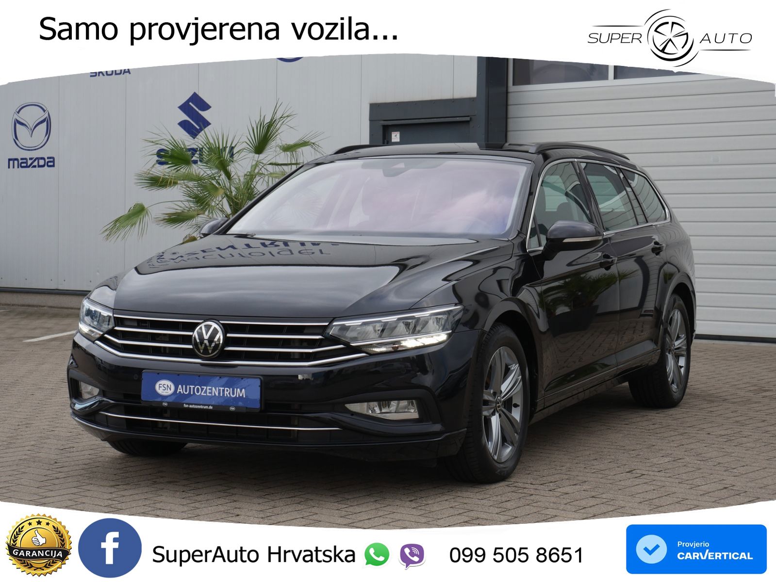 Volkswagen Passat Variant 2.0 TDI (150 KS) DSG Business LED+GR SJED+ACC