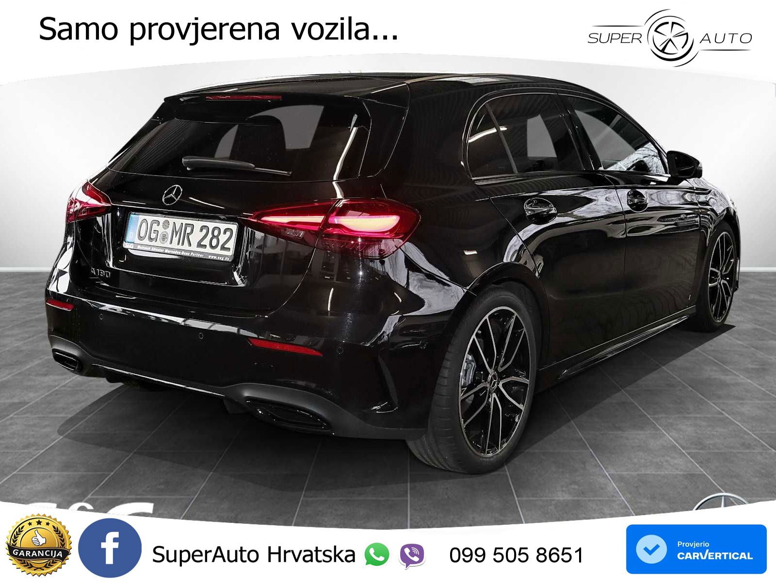 Mercedes-Benz A 180 7G-DCT AMG LED+GR SJED+ACC