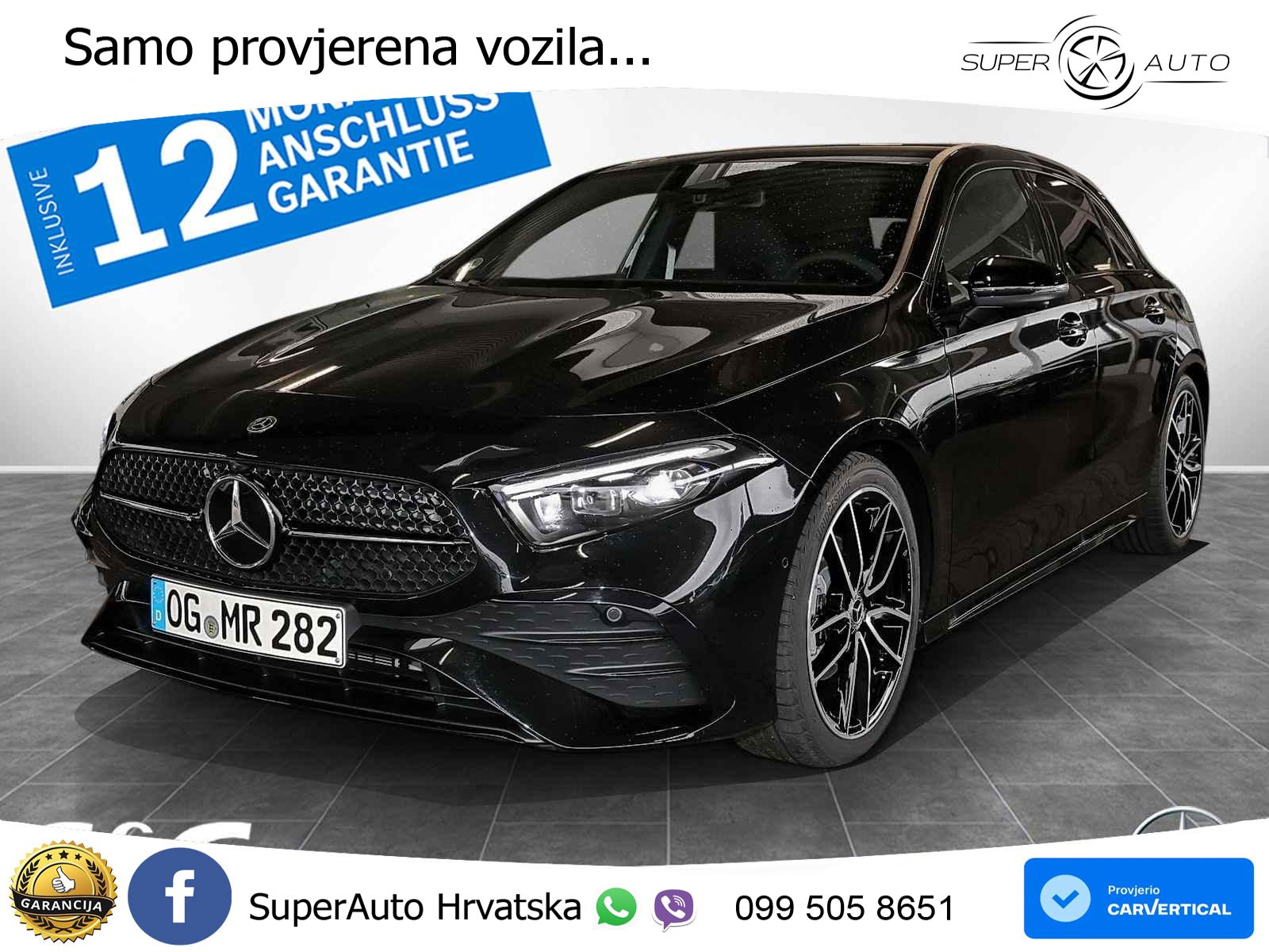 Mercedes-Benz A 180 7G-DCT AMG LED+GR SJED+ACC