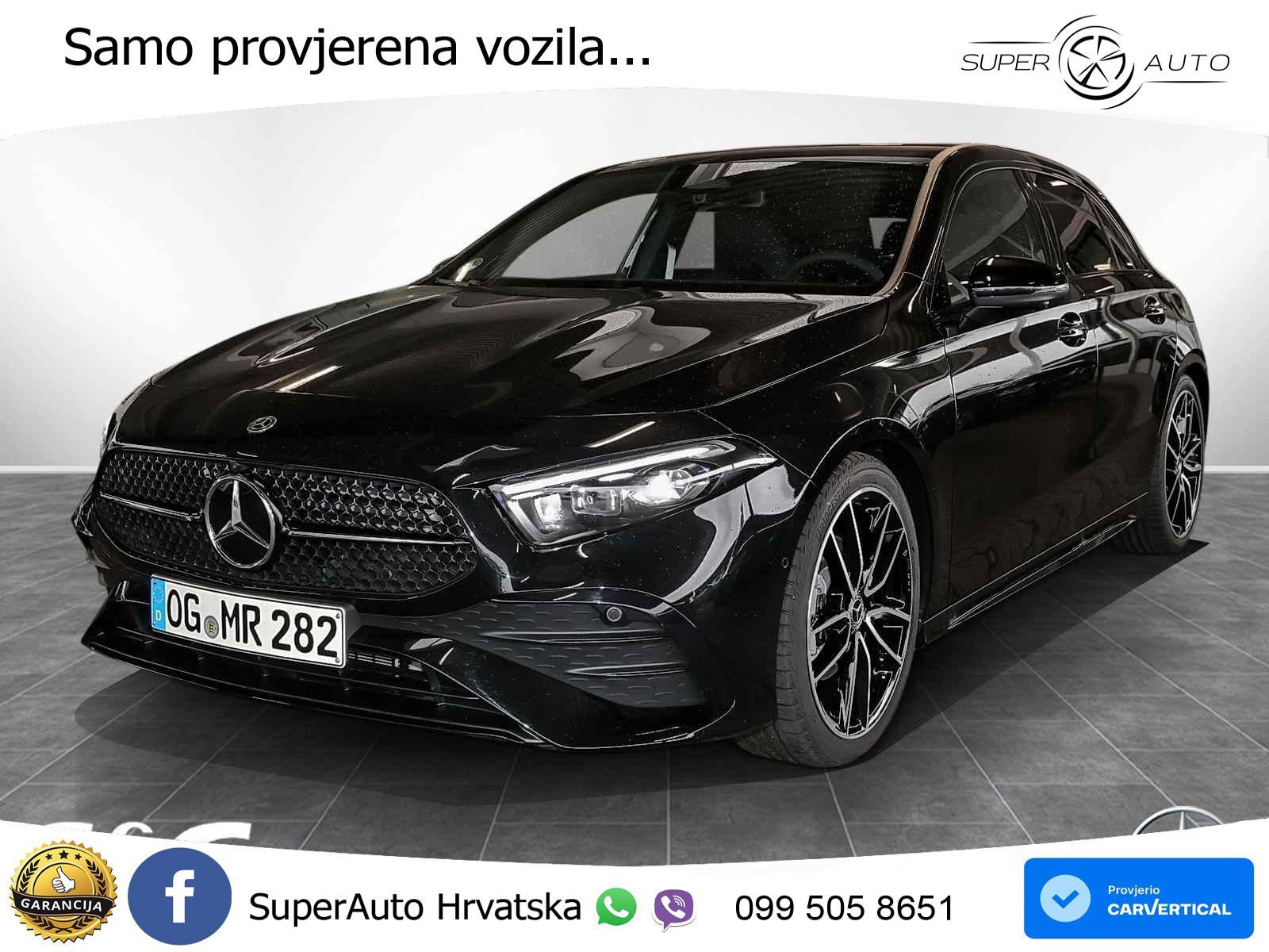 Mercedes-Benz A 180 7G-DCT AMG LED+GR SJED+ACC