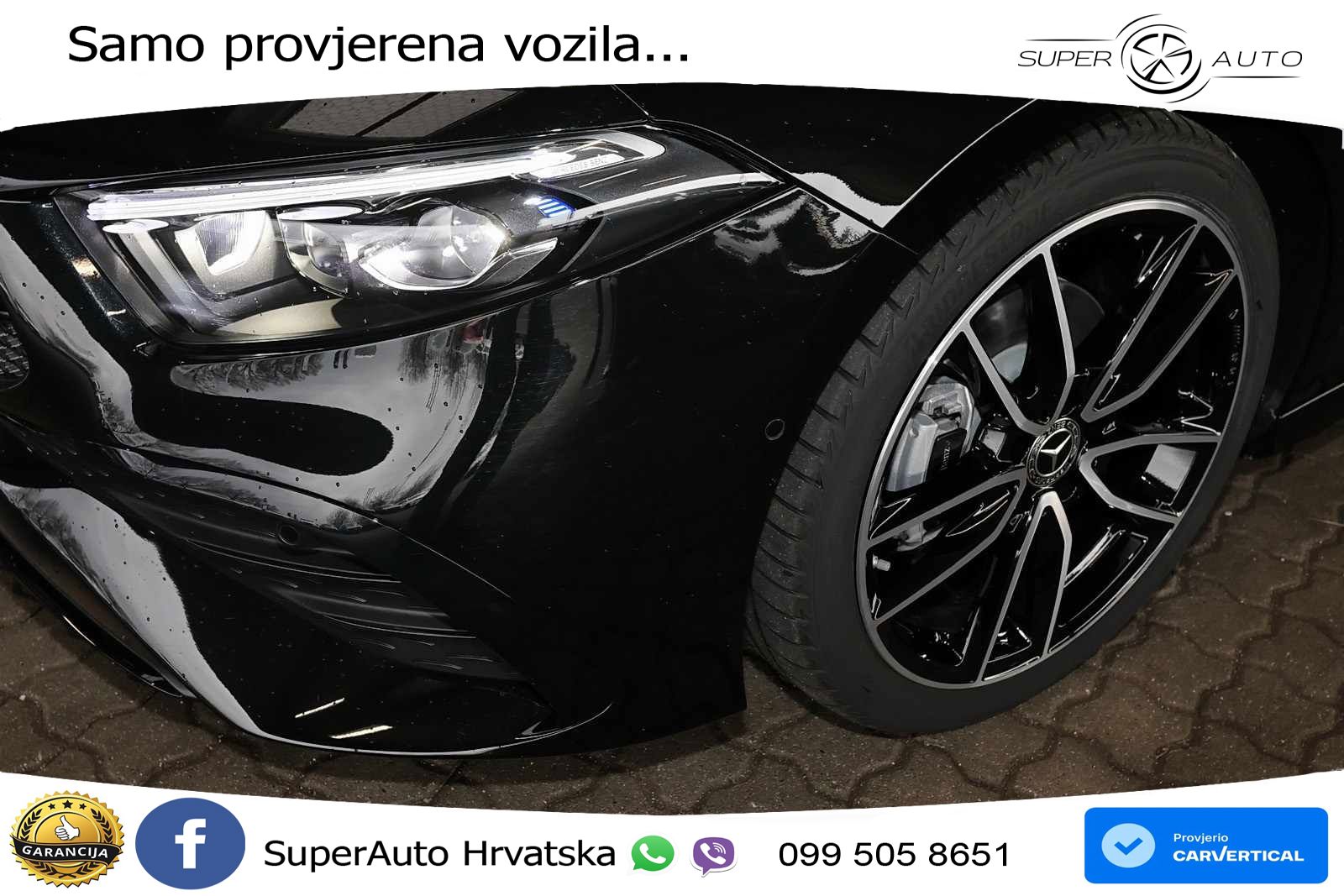 Mercedes-Benz A 180 7G-DCT AMG LED+GR SJED+ACC