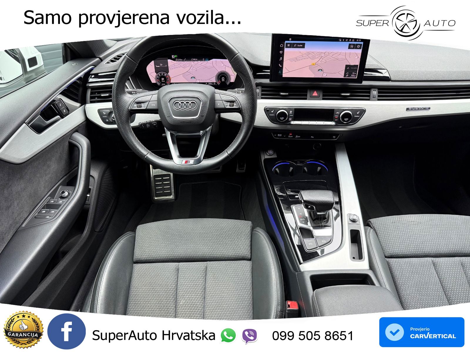 Audi A5 Sportback  40 TFSI (204 KS) quattro S tronic S line LED+GR SJED+ACC