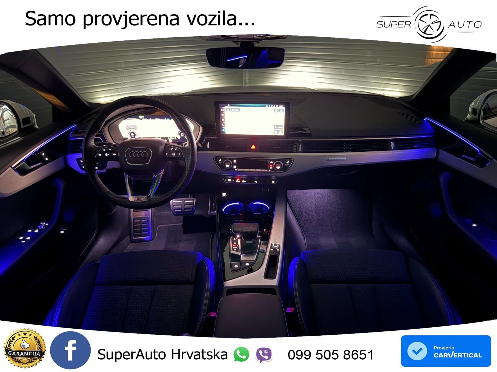Audi A5 Sportback  40 TFSI (204 KS) quattro S tronic S line LED+GR SJED+ACC