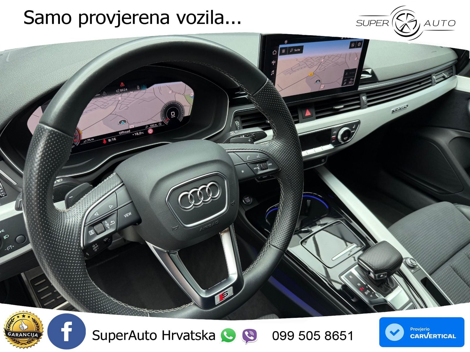 Audi A5 Sportback  40 TFSI (204 KS) quattro S tronic S line LED+GR SJED+ACC