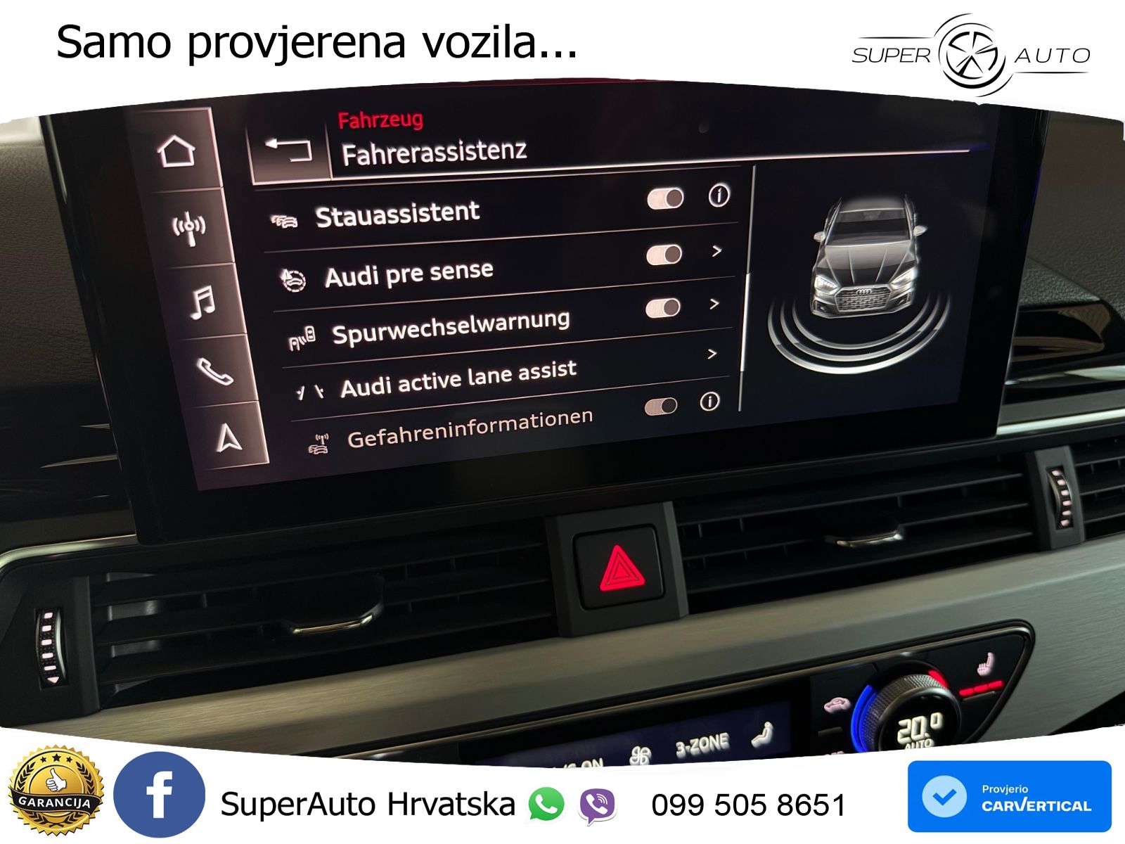 Audi A5 Sportback  40 TFSI (204 KS) quattro S tronic S line LED+GR SJED+ACC