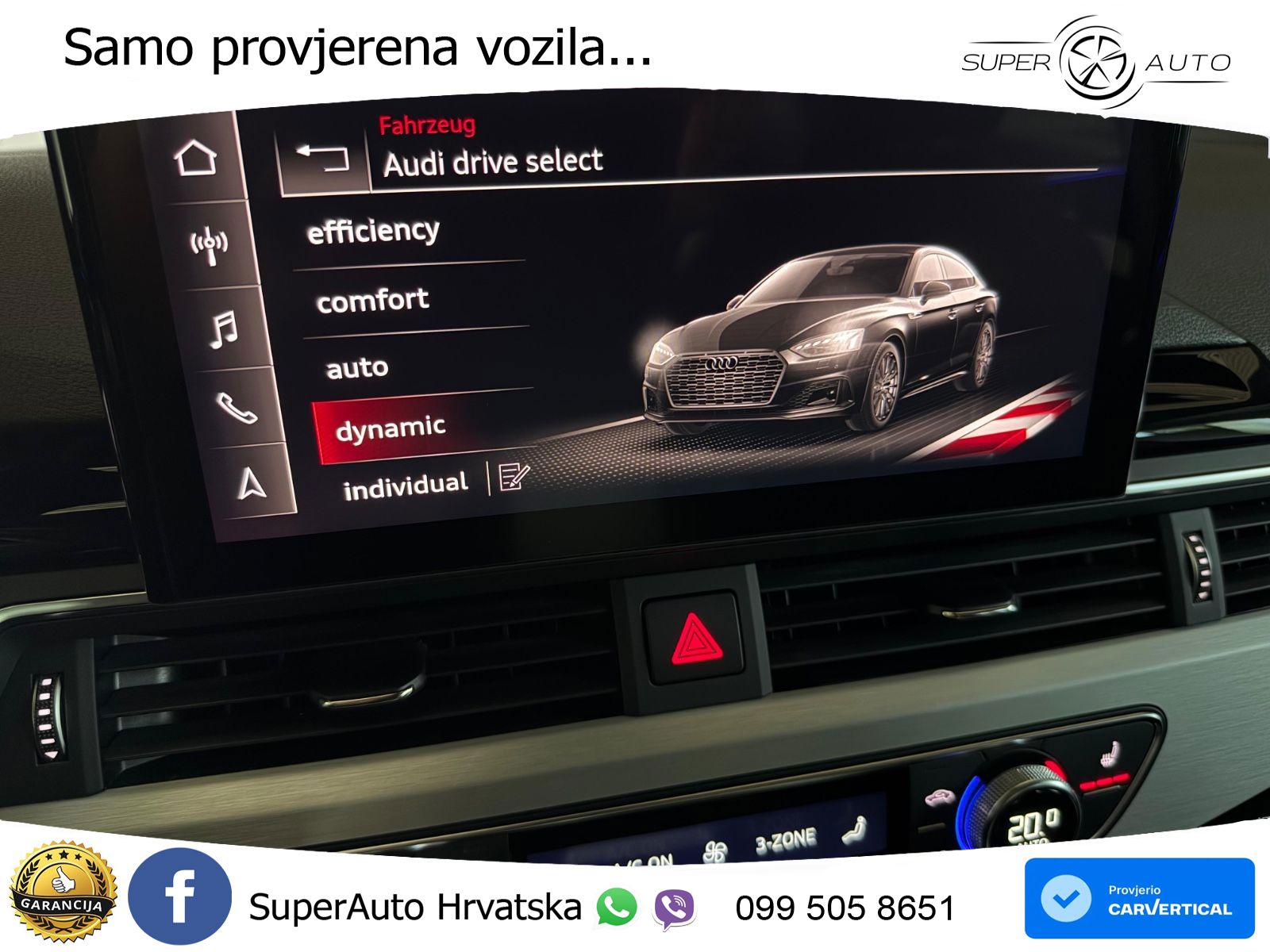 Audi A5 Sportback  40 TFSI (204 KS) quattro S tronic S line LED+GR SJED+ACC