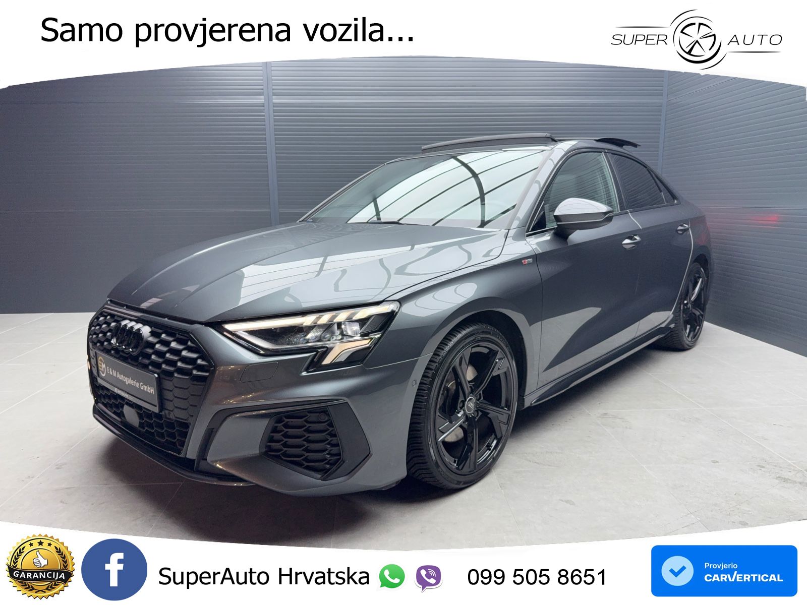 Audi A3 Limuzina 35 TFSI (150 KS) S tronic S line