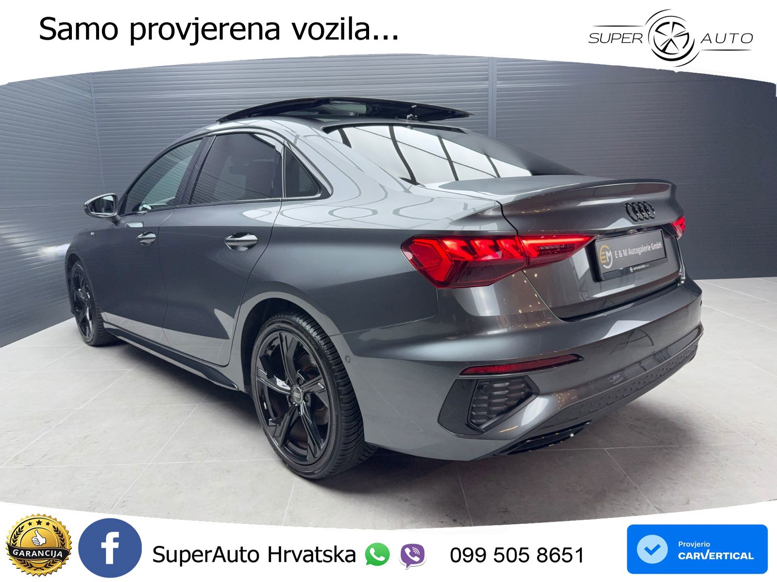 Audi A3 Limuzina 35 TFSI (150 KS) S tronic S line