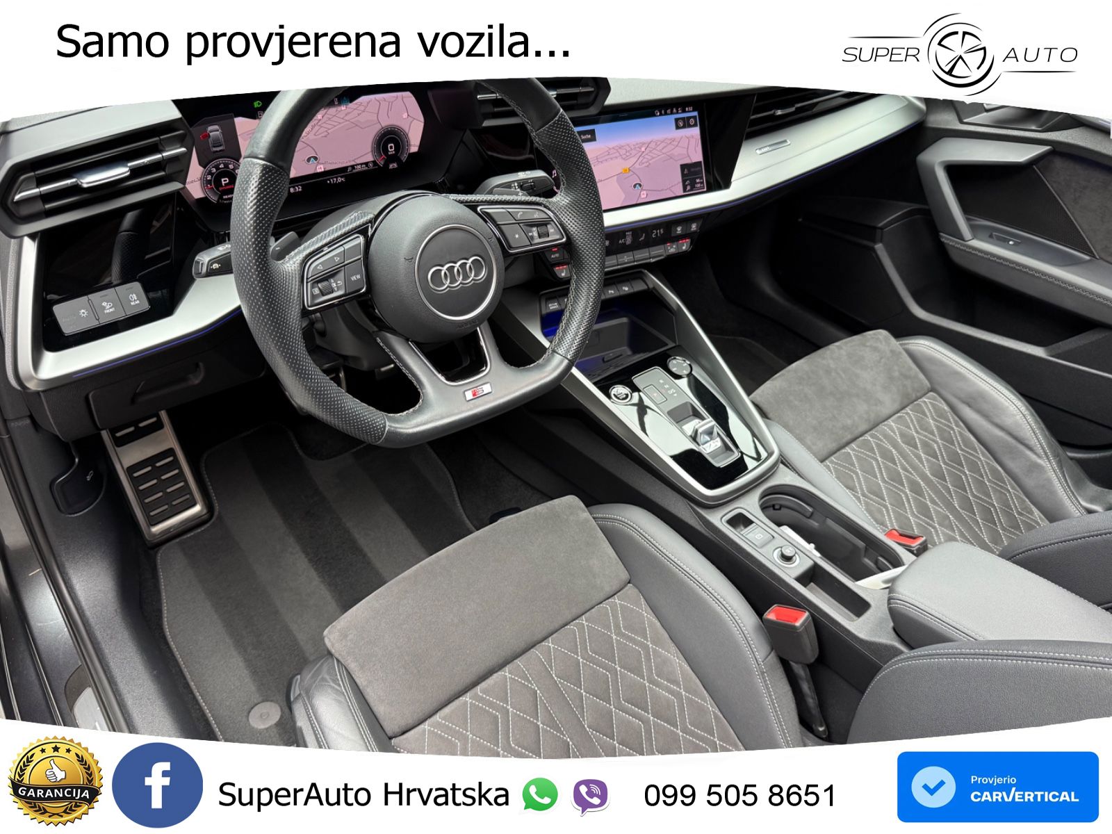 Audi A3 Limuzina 35 TFSI (150 KS) S tronic S line