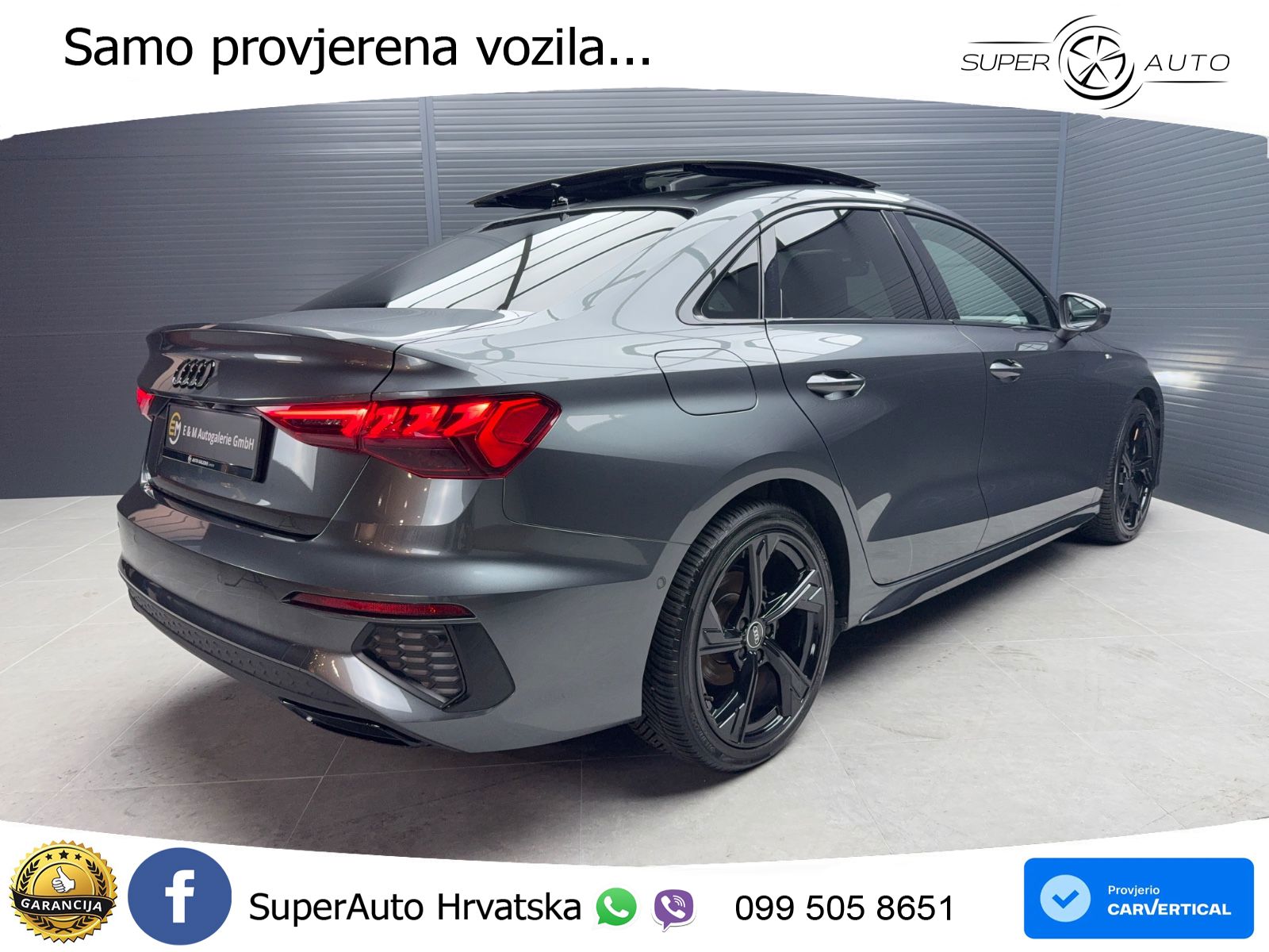 Audi A3 Limuzina 35 TFSI (150 KS) S tronic S line