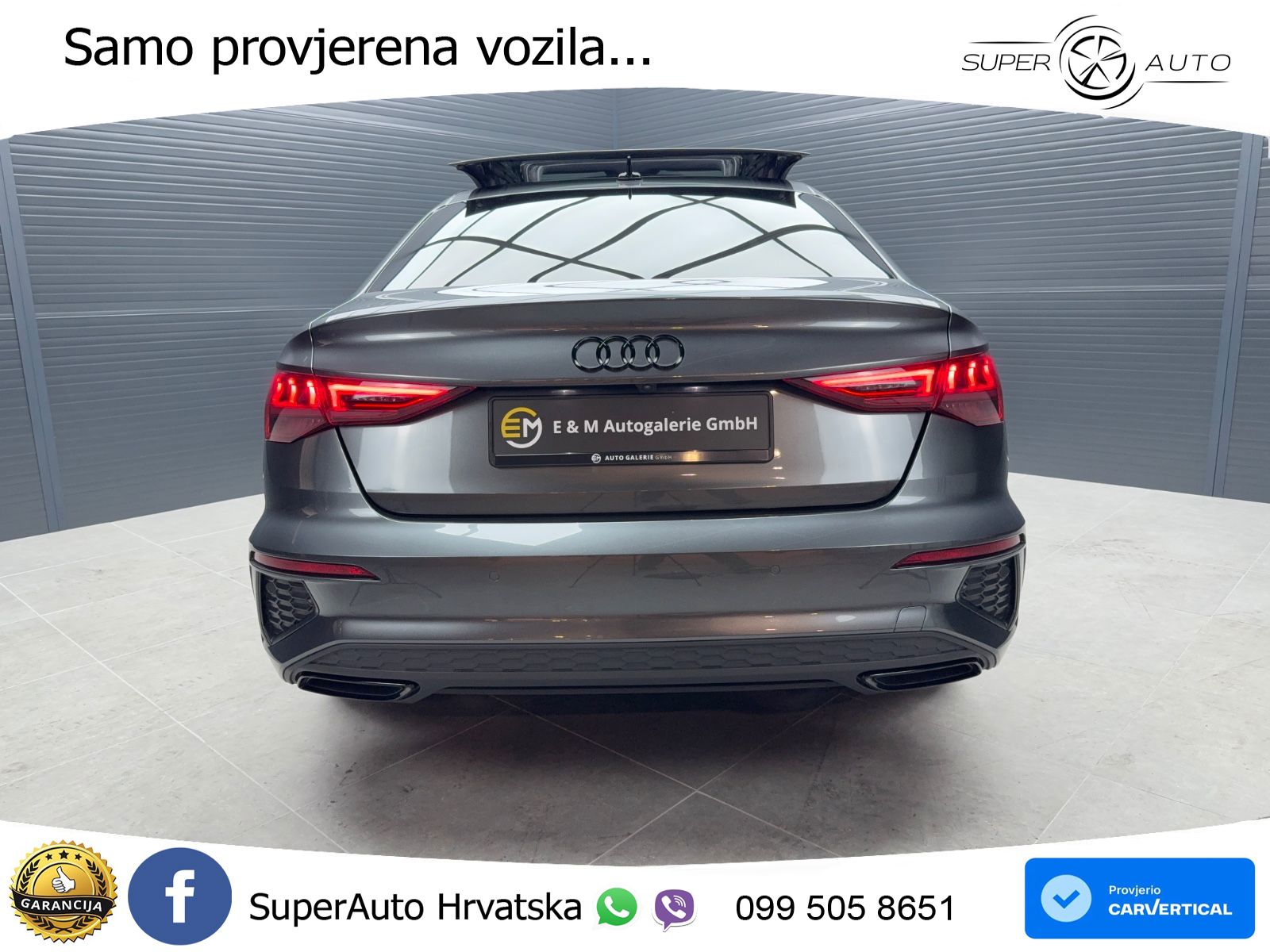 Audi A3 Limuzina 35 TFSI (150 KS) S tronic S line